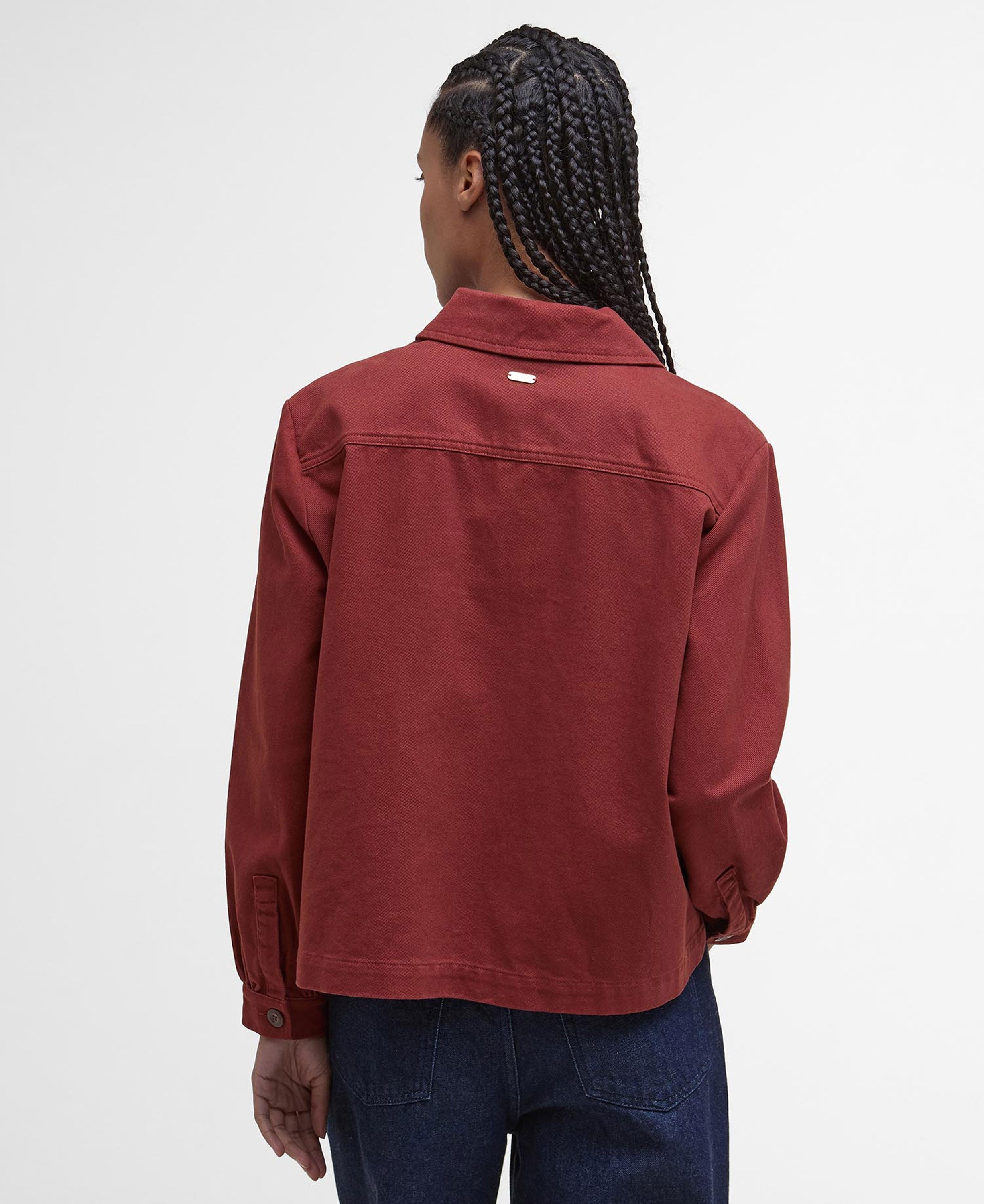 Willow Overshirt - Burnt Henna