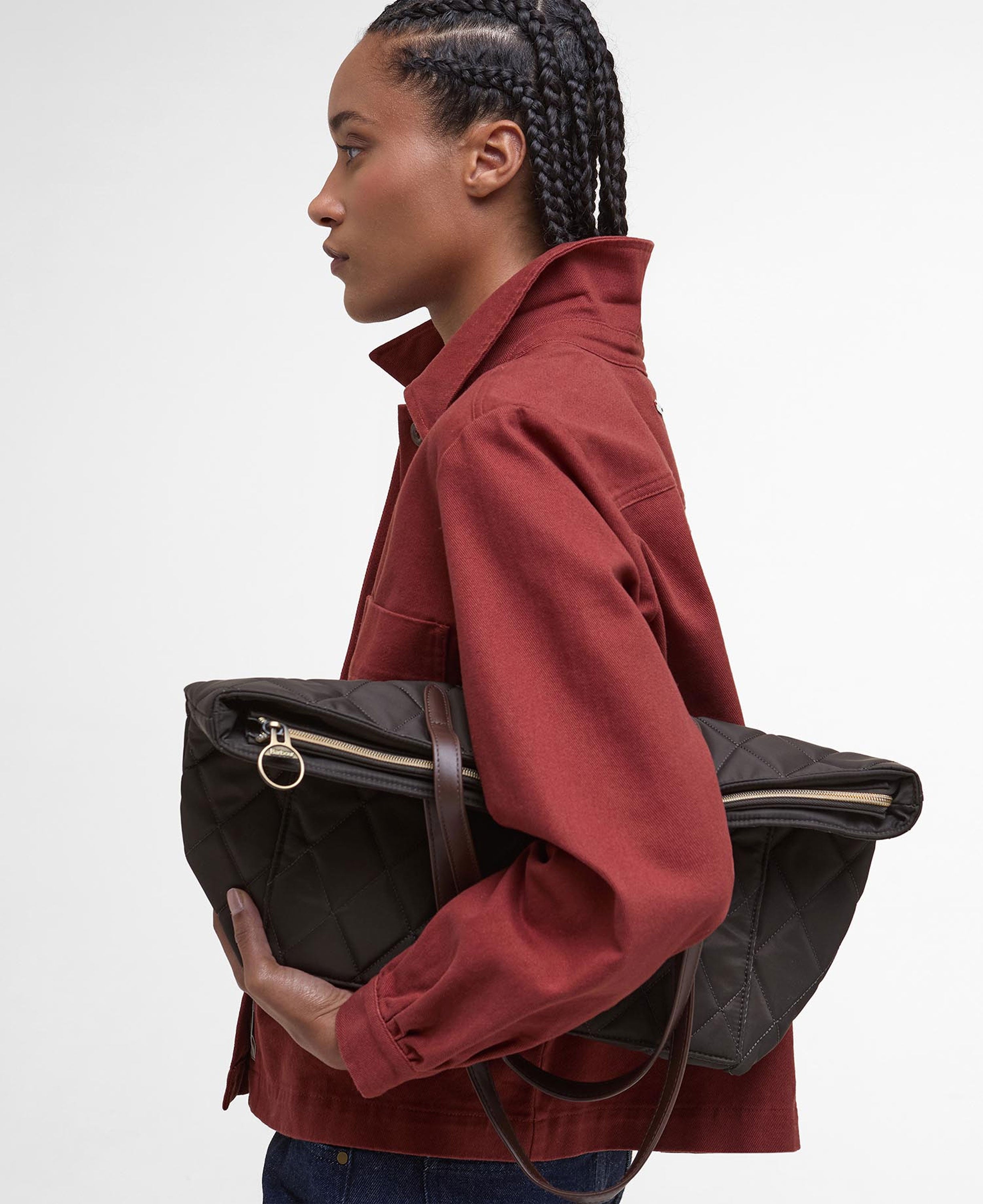 Willow Overshirt - Burnt Henna
