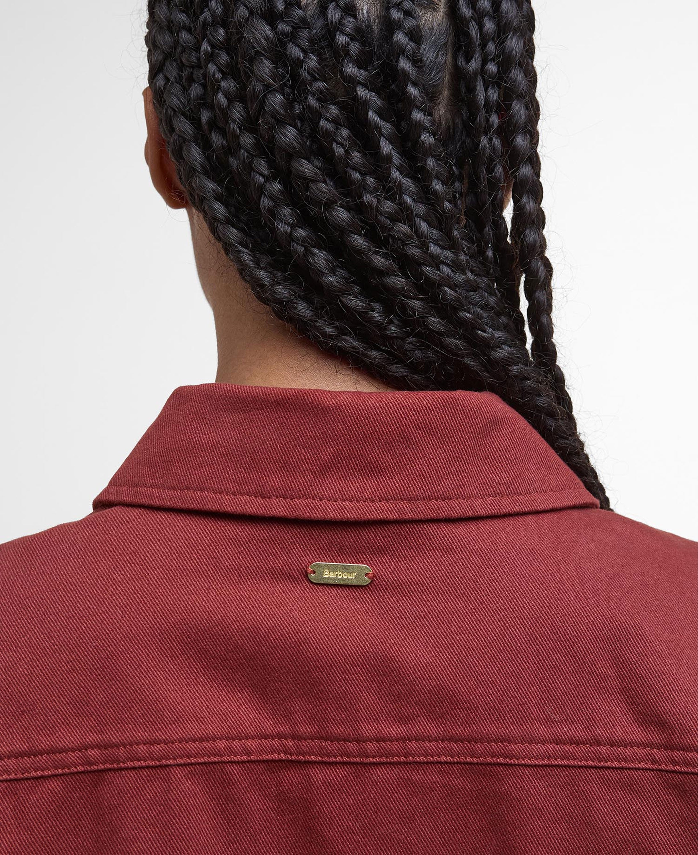 Willow Overshirt - Burnt Henna