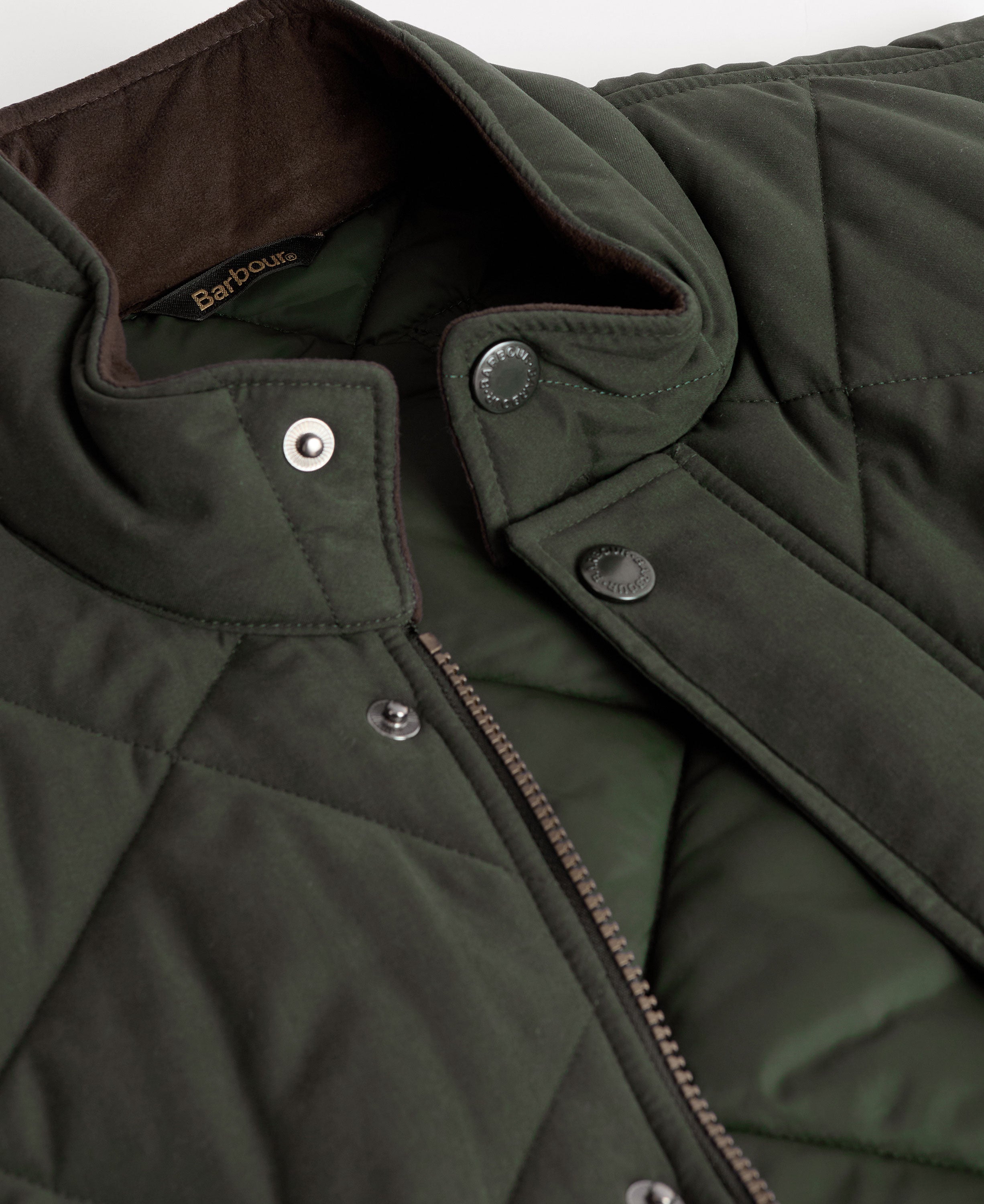 Winter Lowerdale Quilted Gilet - Dark Olive