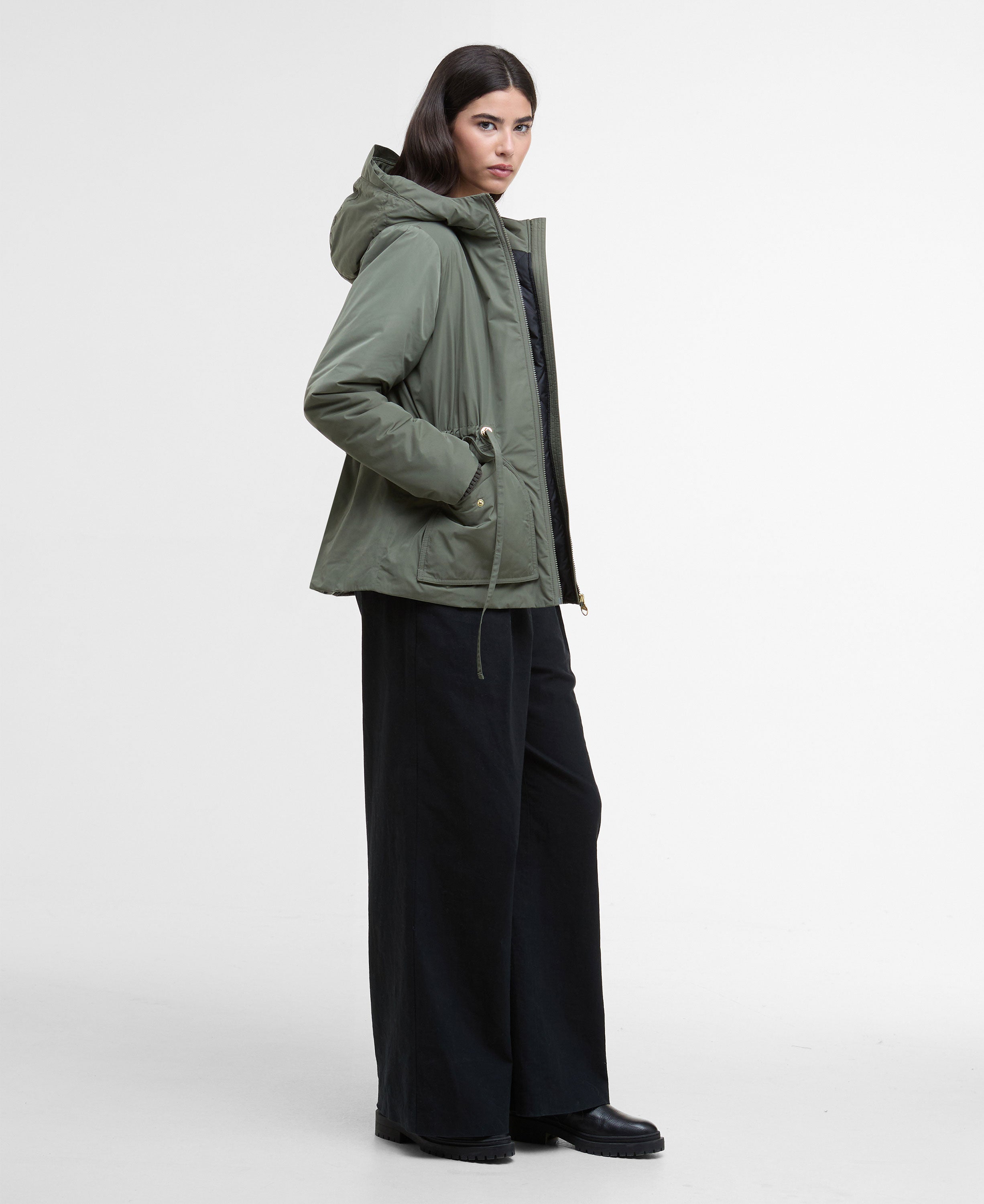 Winter Piper Showerproof Jacket - Dusky Khaki