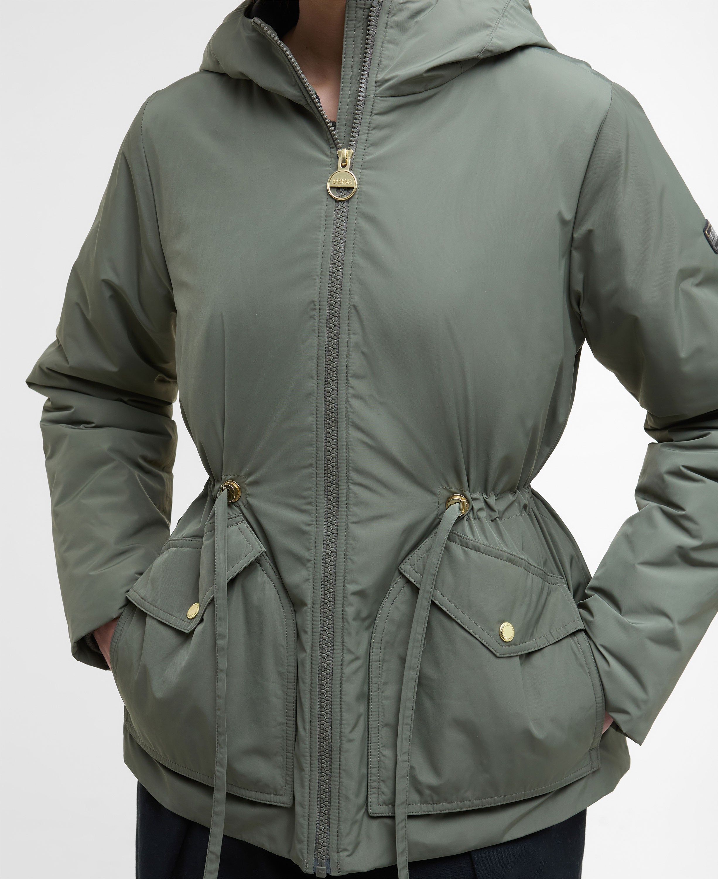 Winter Piper Showerproof Jacket - Dusky Khaki