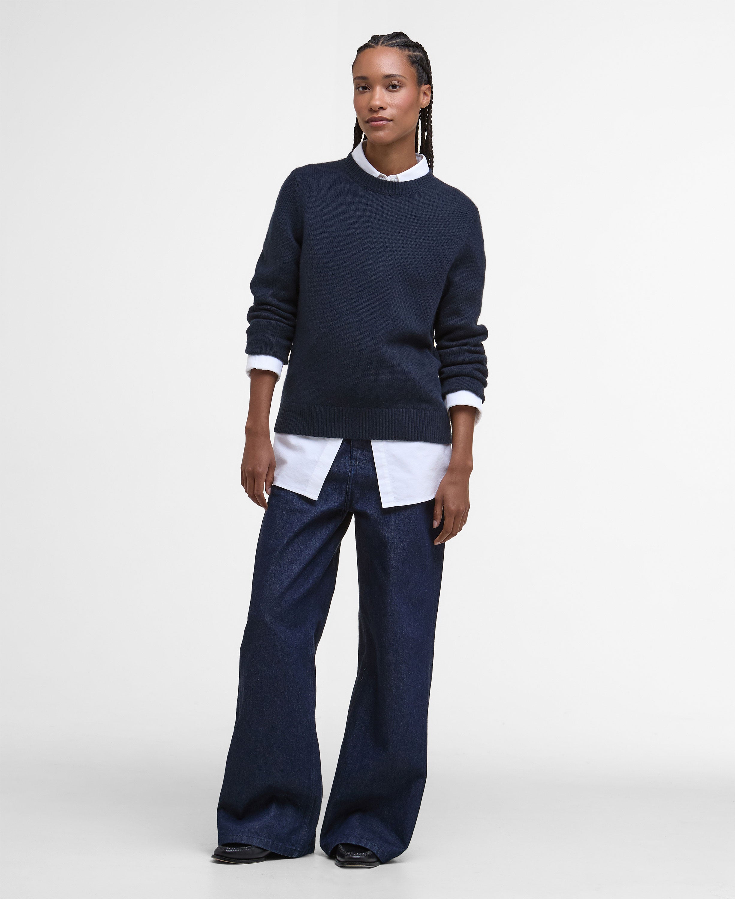 Woodhouse Knitted Jumper - Navy