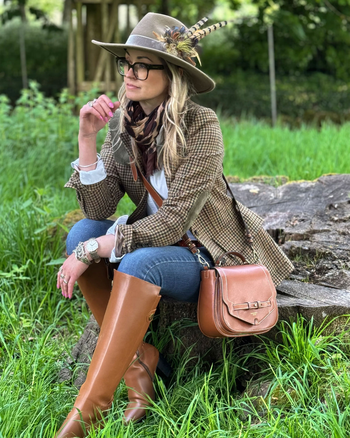 Felperhsham Saddle Bag - Tan