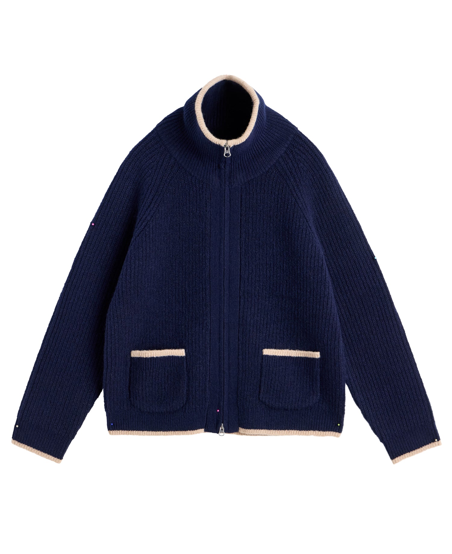 Betty Bomber Jacket - French Navy