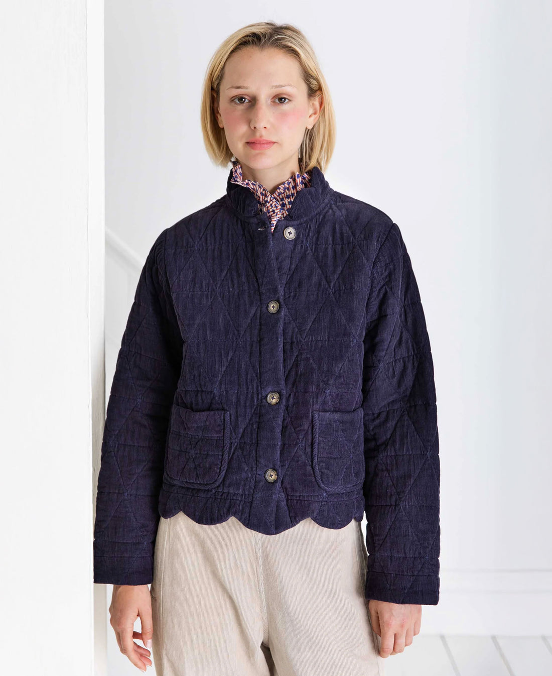 Dillis Quilted Jacket - Midnight