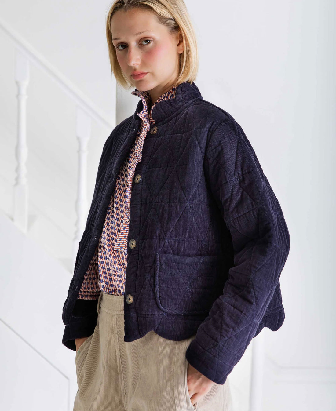 Dillis Quilted Jacket - Midnight