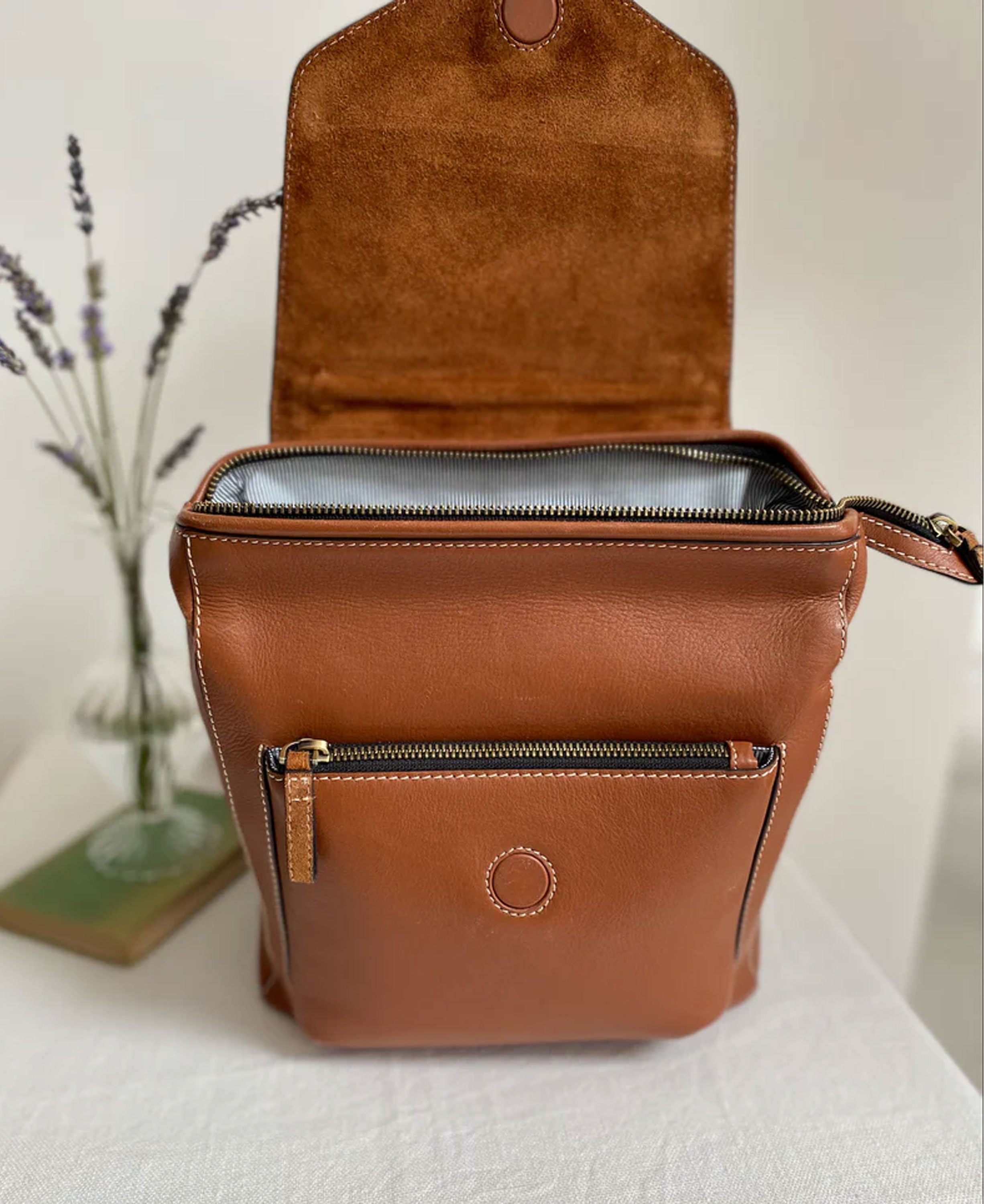 Bramham Rucksack - Tan Leather