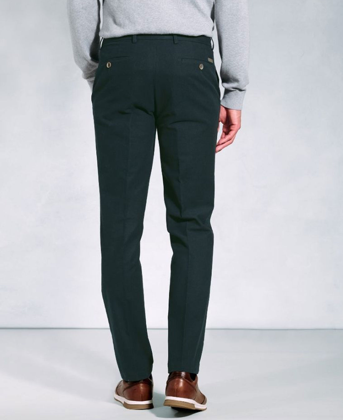 Kerswell Cotton Moleskin Trouser - Navy
