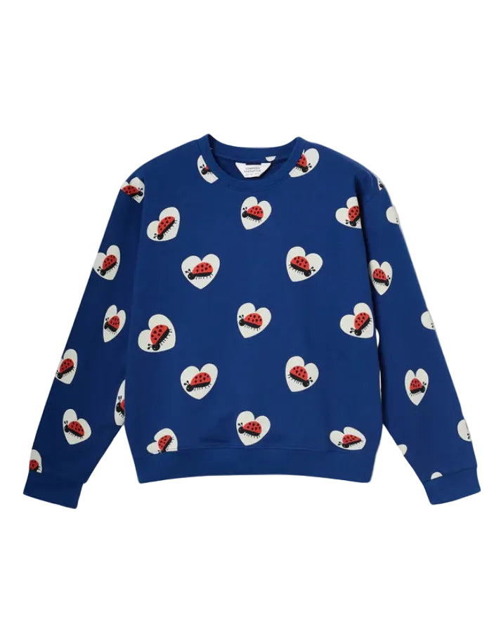 Coccinella Cotton Sweatshirt - Conversational