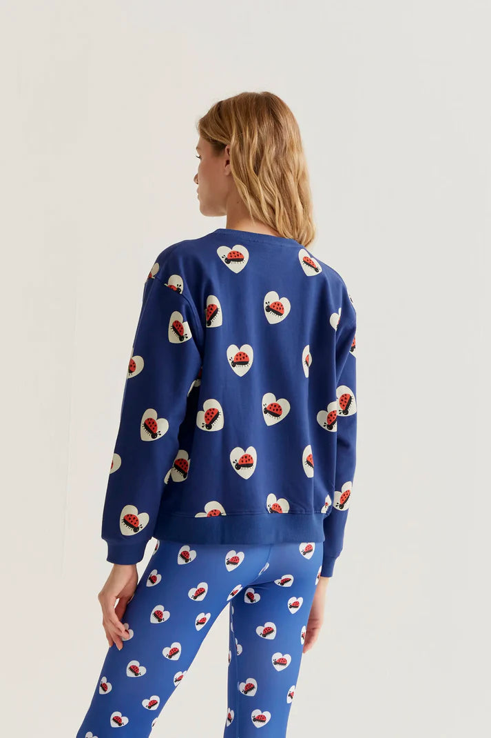 Coccinella Cotton Sweatshirt - Conversational