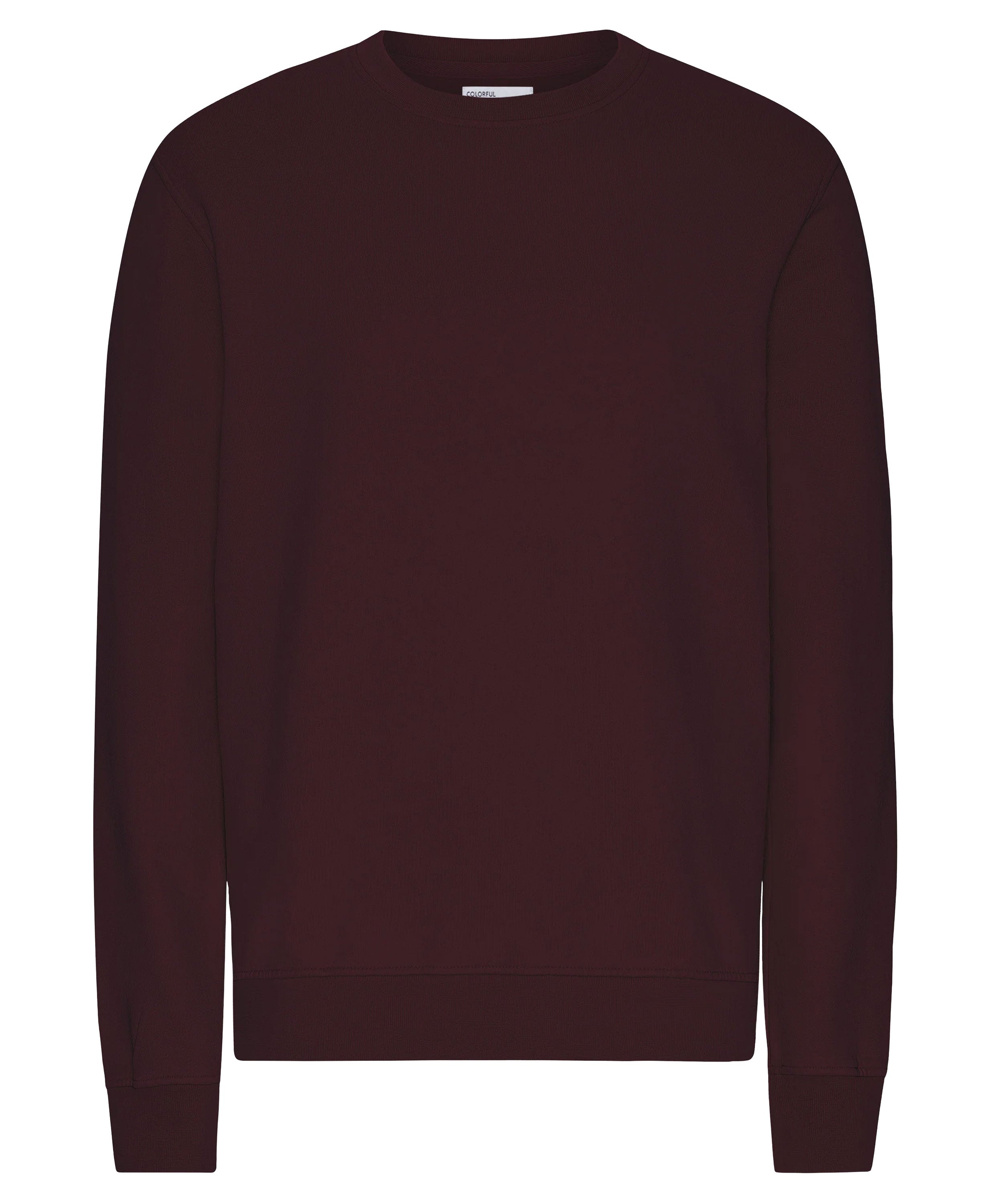 Classic Organic Crew - Oxblood Red