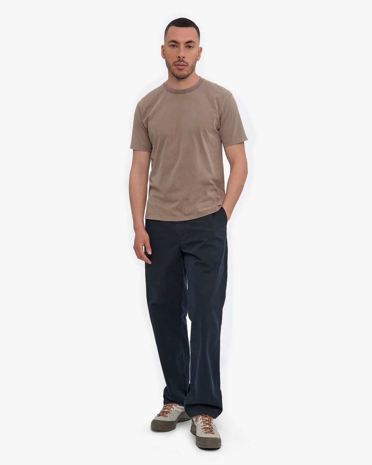 Classic Organic Tee - Faded Khaki