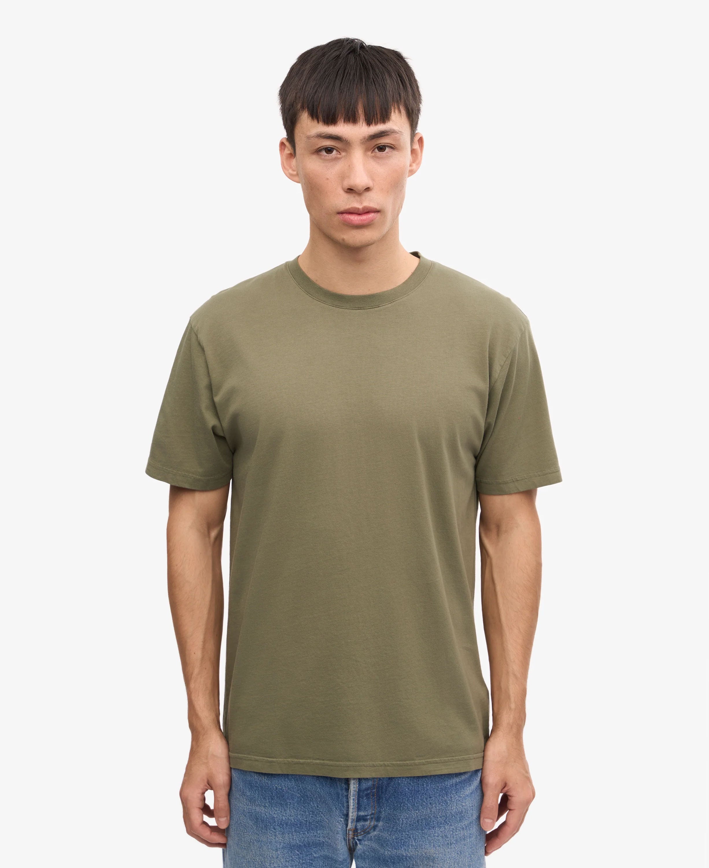 Classic Organic Tee - Dusty Olive