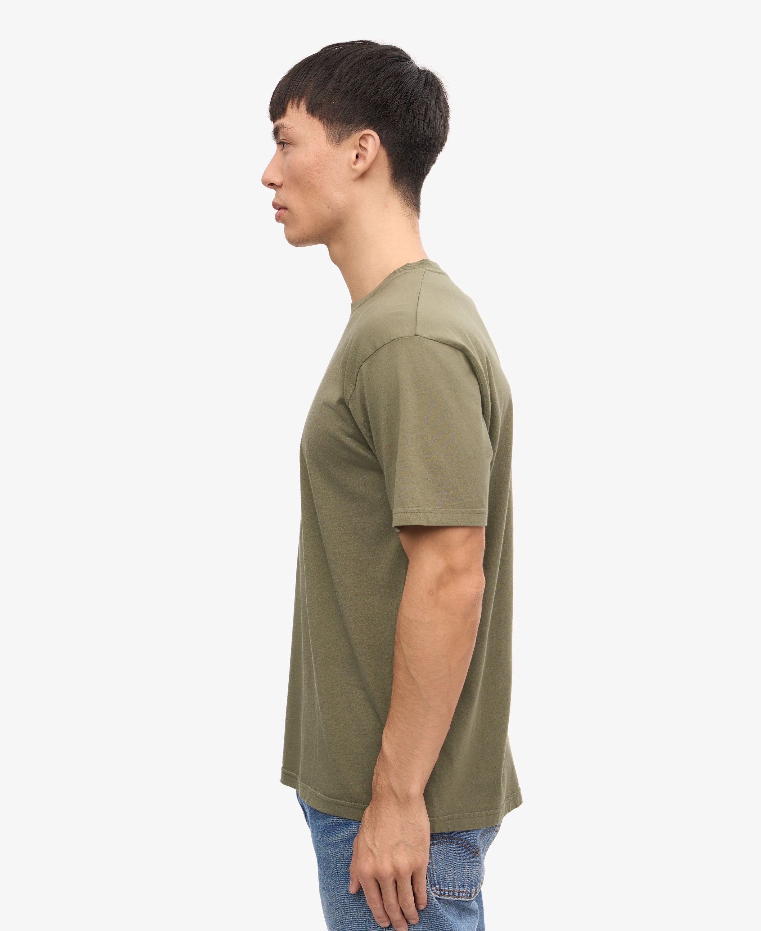 Classic Organic Tee - Dusty Olive