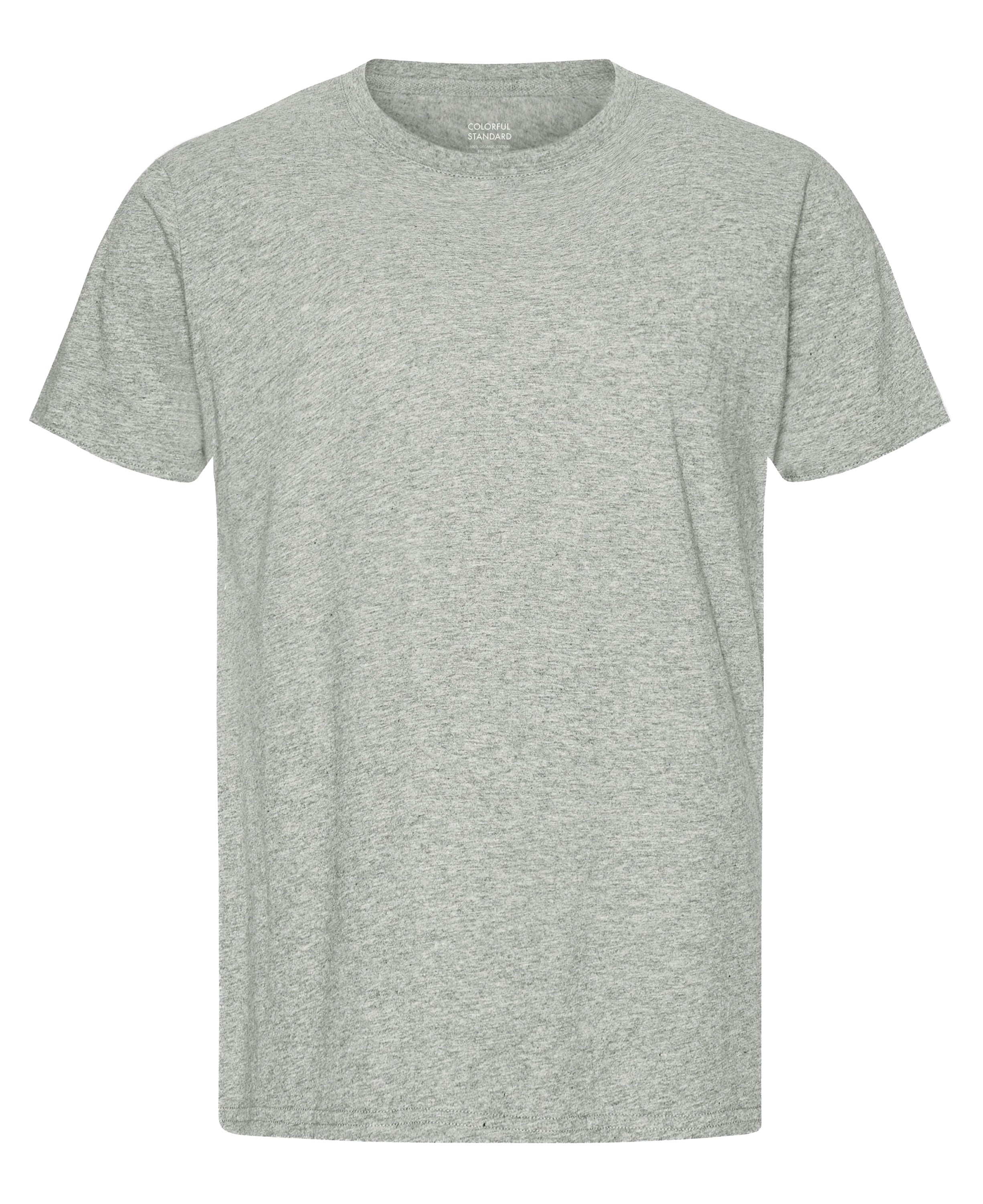 Classic Organic Tee - Heather Grey