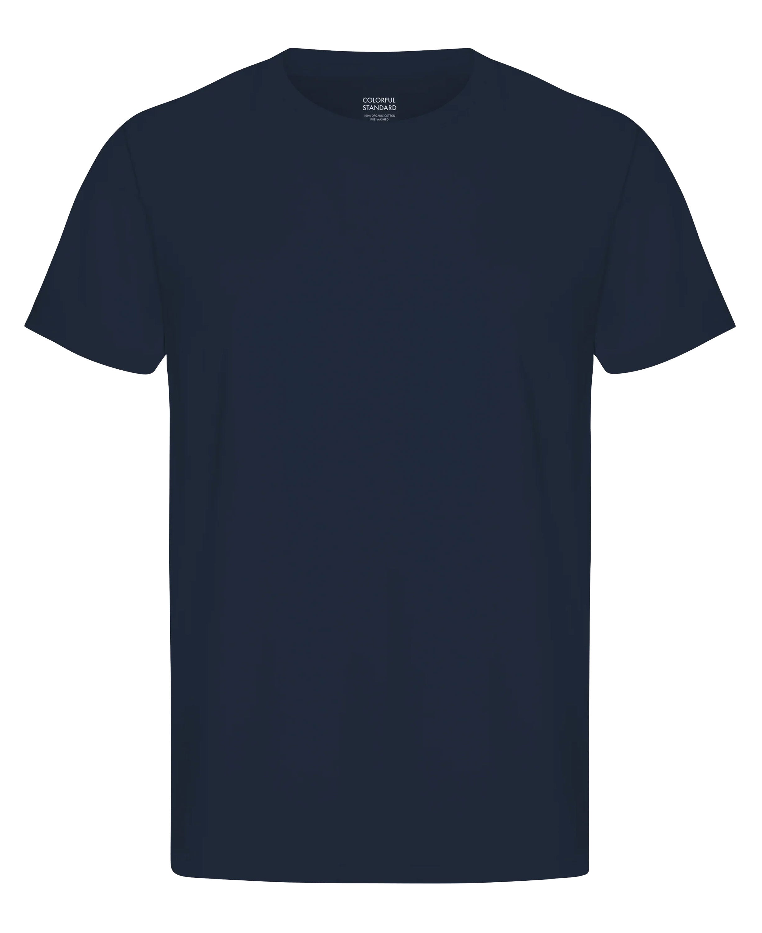 Classic Organic Tee - Navy Blue