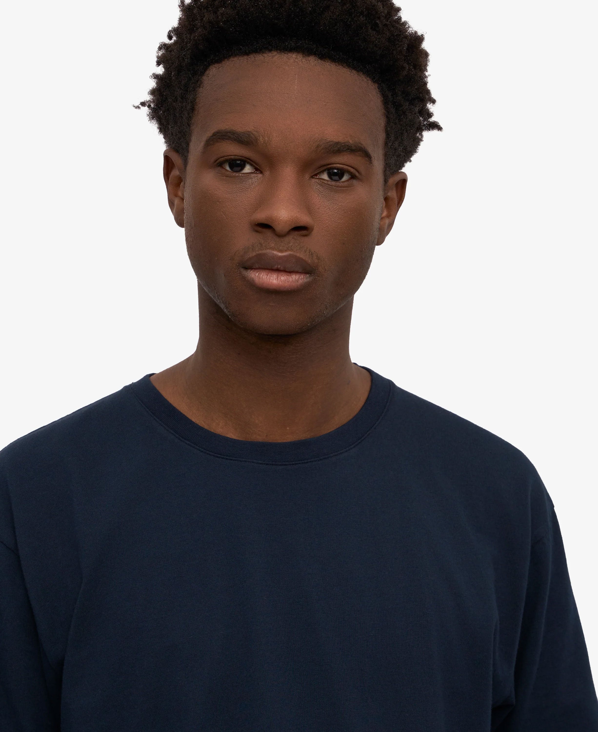 Classic Organic Tee - Navy Blue