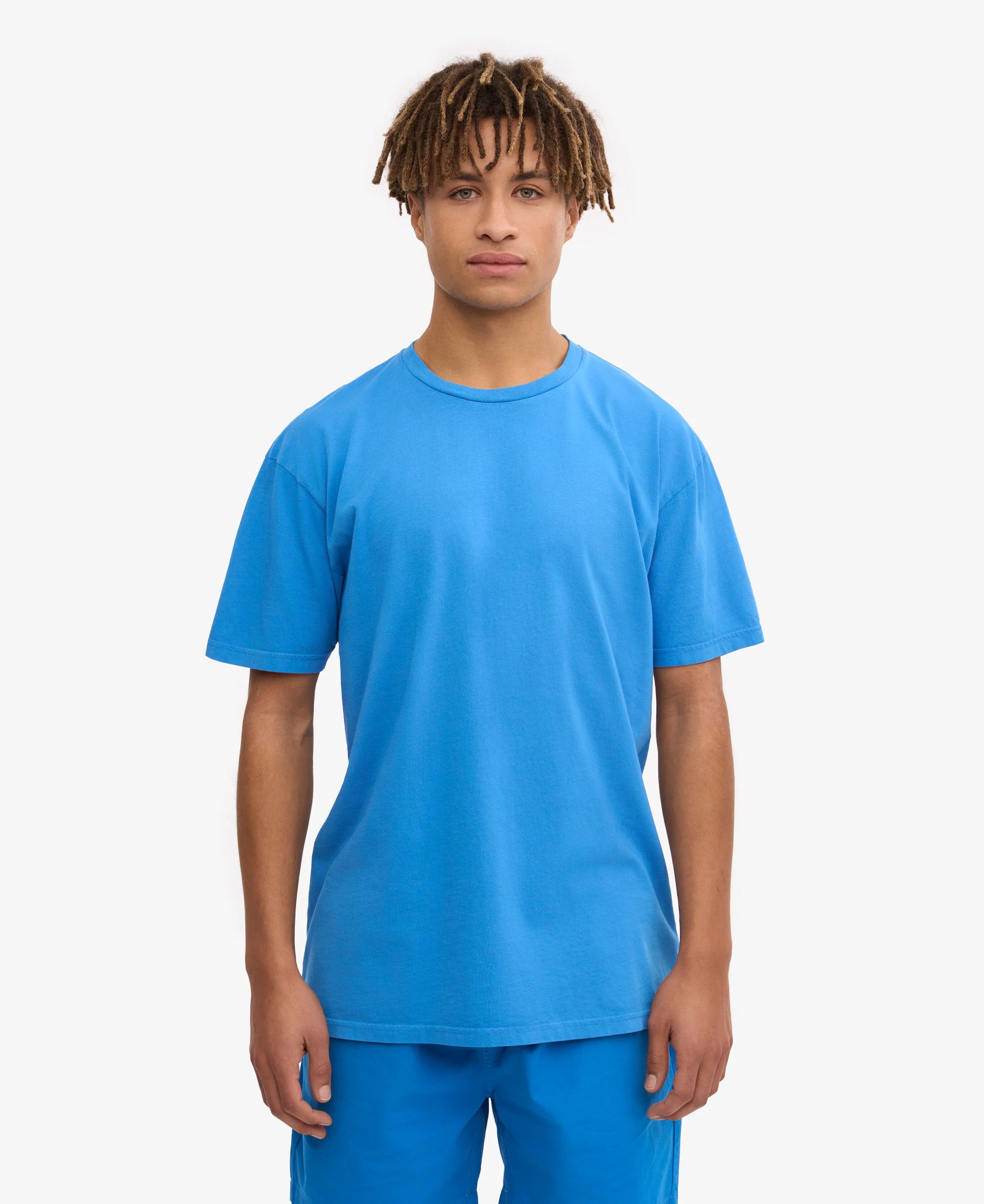 Classic Organic Tee - Pacific Blue
