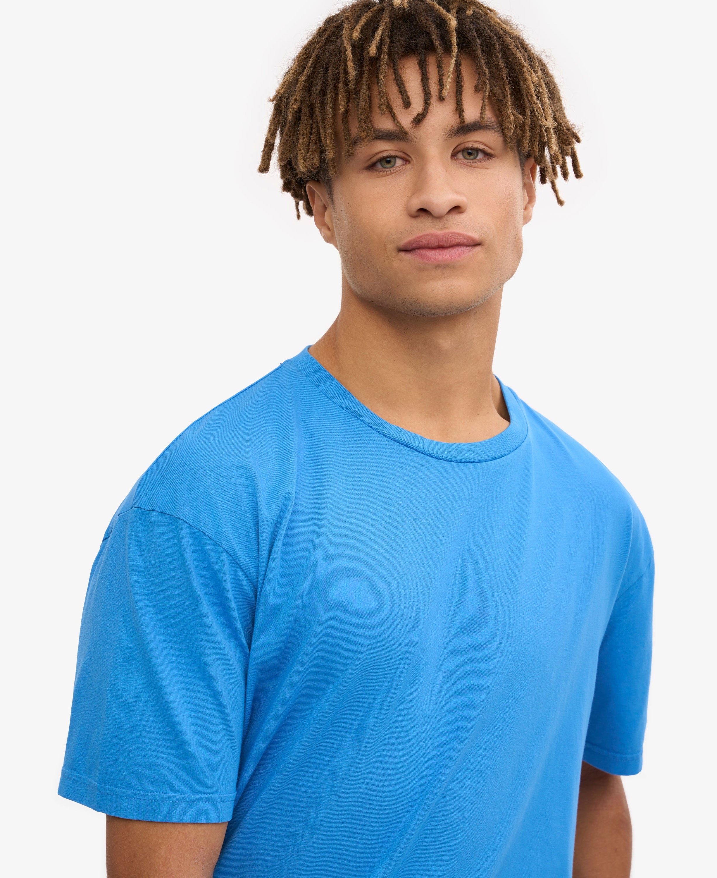 Classic Organic Tee - Pacific Blue