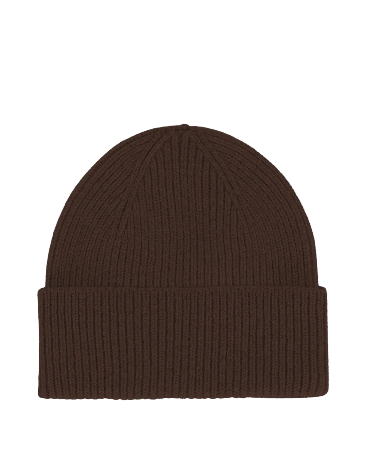 Merino Wool Beanie - Coffee Brown