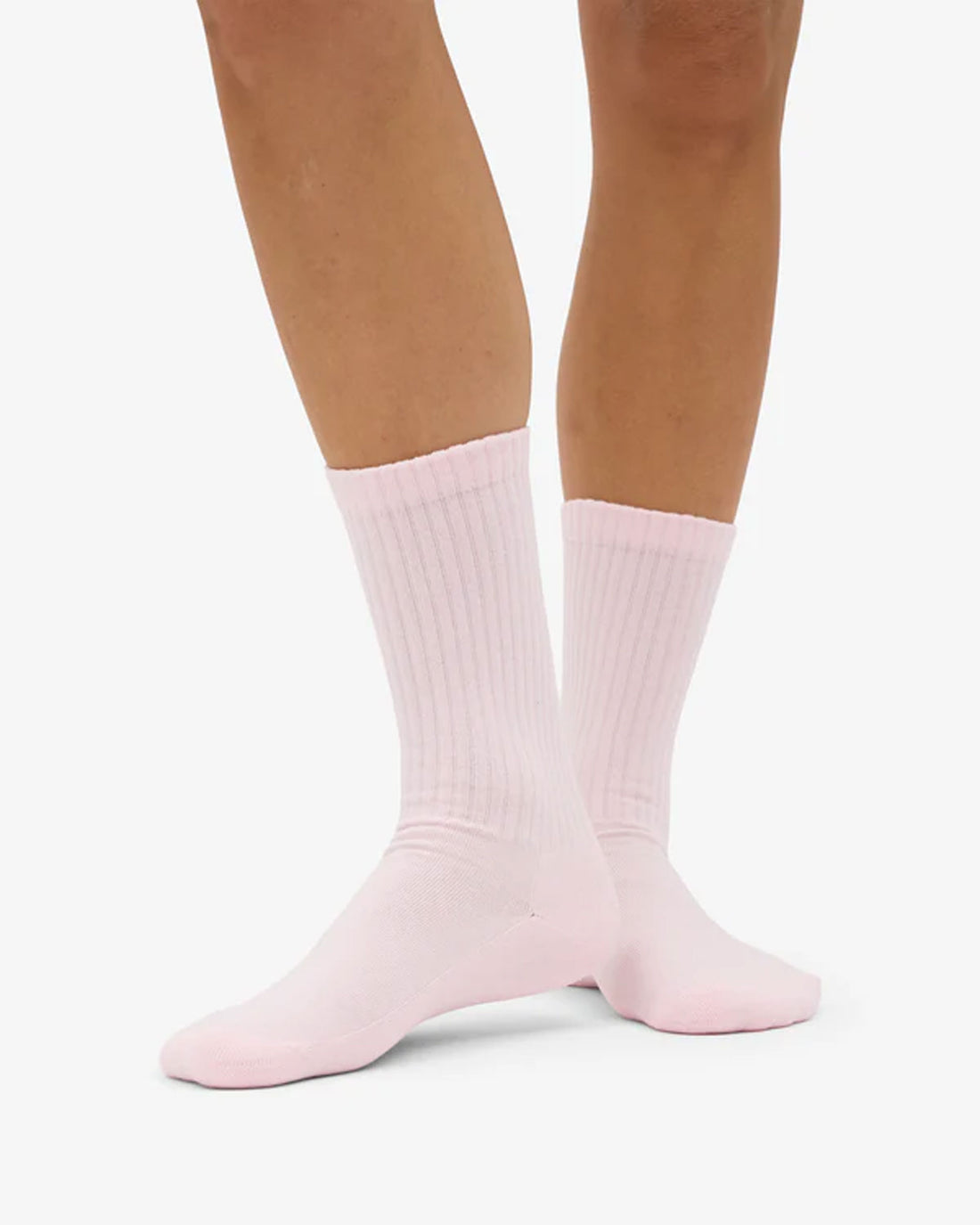 Organic Active Sock - Faded Pink