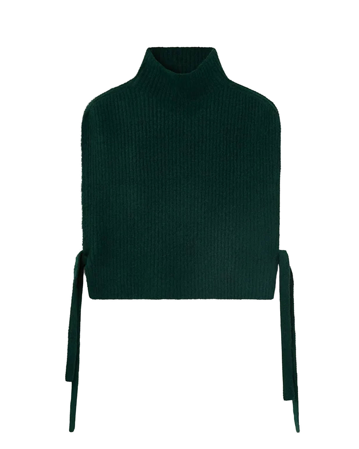 Knitted Vest - Dark Green
