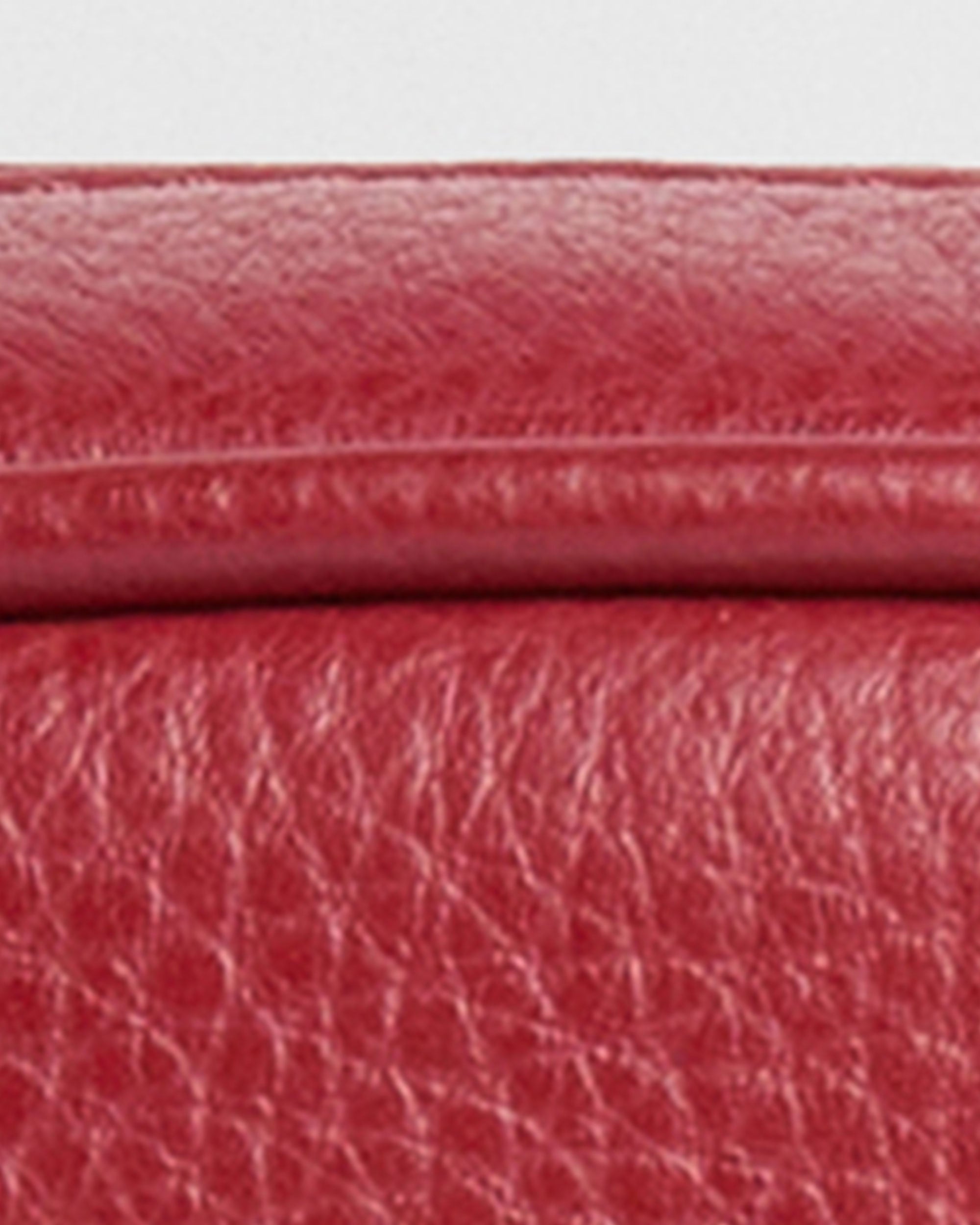 Daphne Mini Leather Crossbody Bag - Red