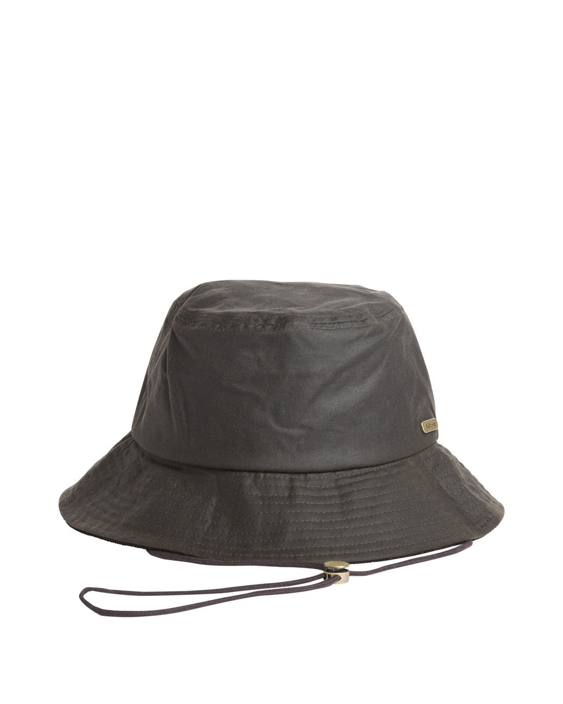 Delilah Waxed Bucket Hat - Olive