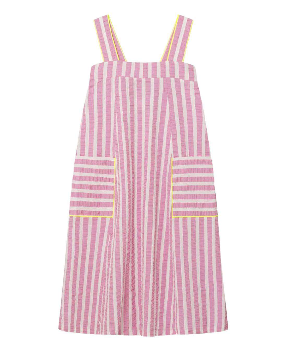 Lemonade Dress - Rose Stripes