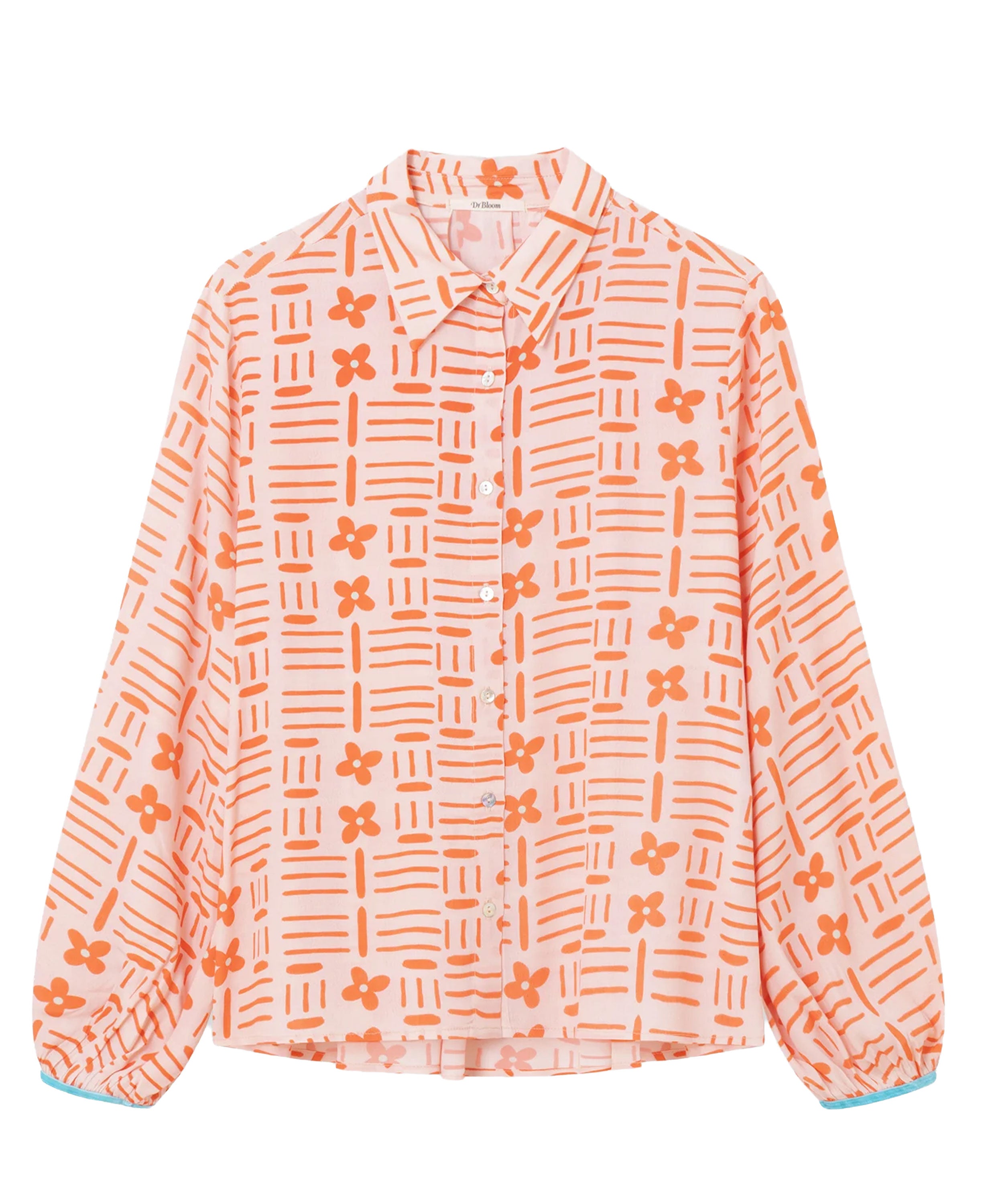 Magia Print Shirt - Rosso Red