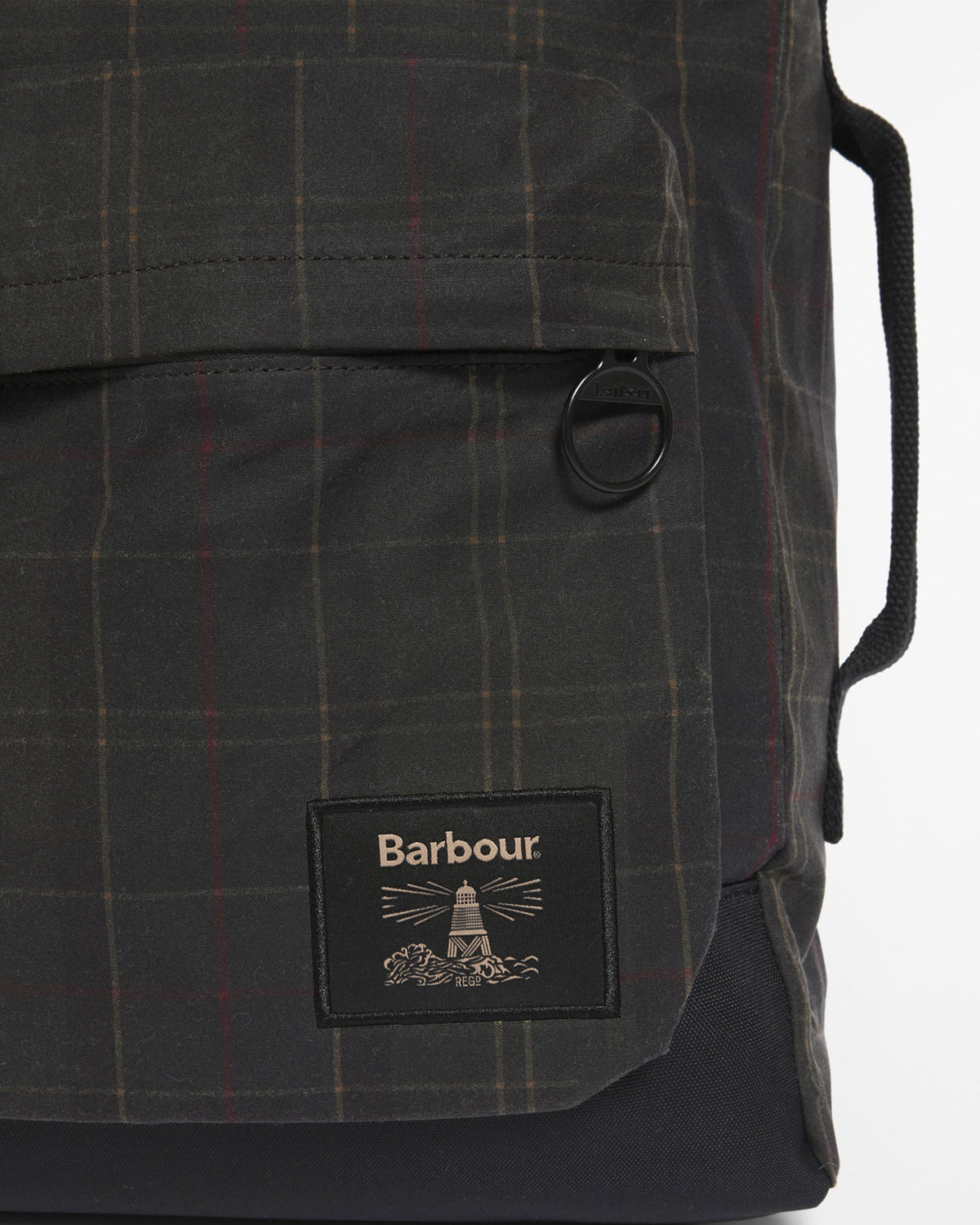 Field Tartan Wax Backpack - Dark Classic Tartan