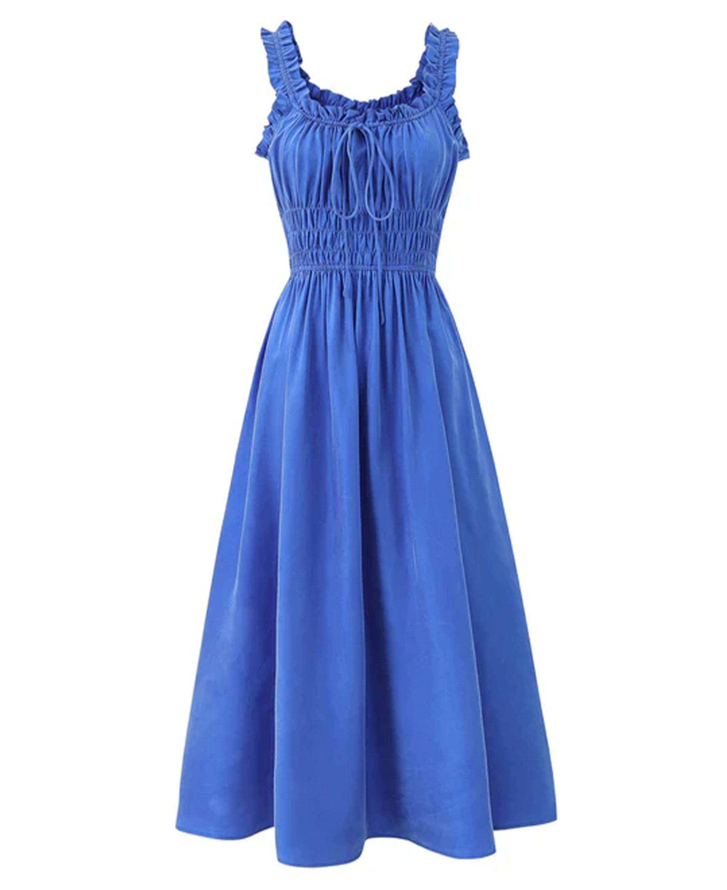 Toto Robe Dress - Bleu Electrique