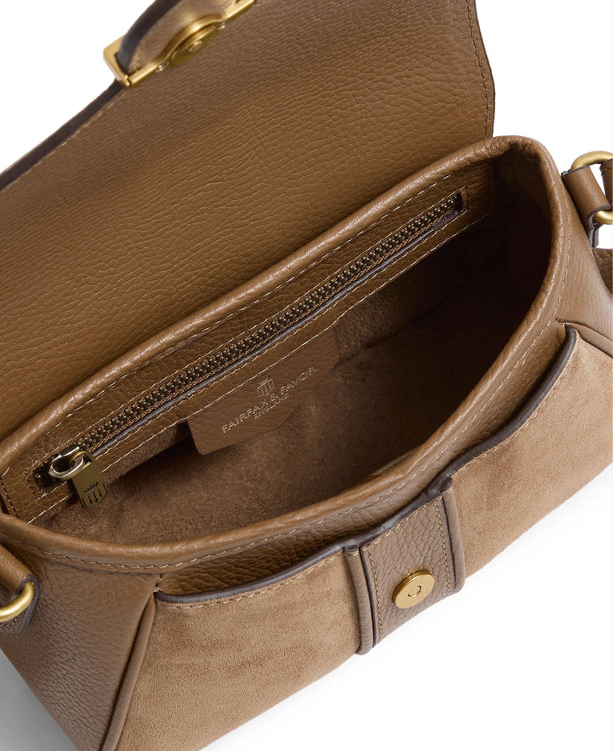 Aviemore Cross Body Suede - Tan