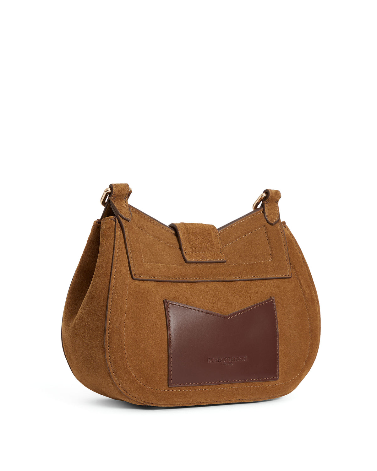 Langham Messenger Bag - Tan Suede