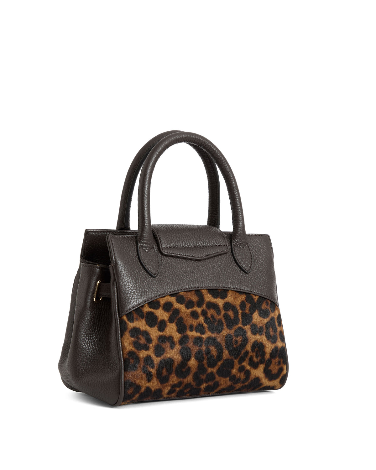 Mini Windsor Handbag - Leopard Haircalf