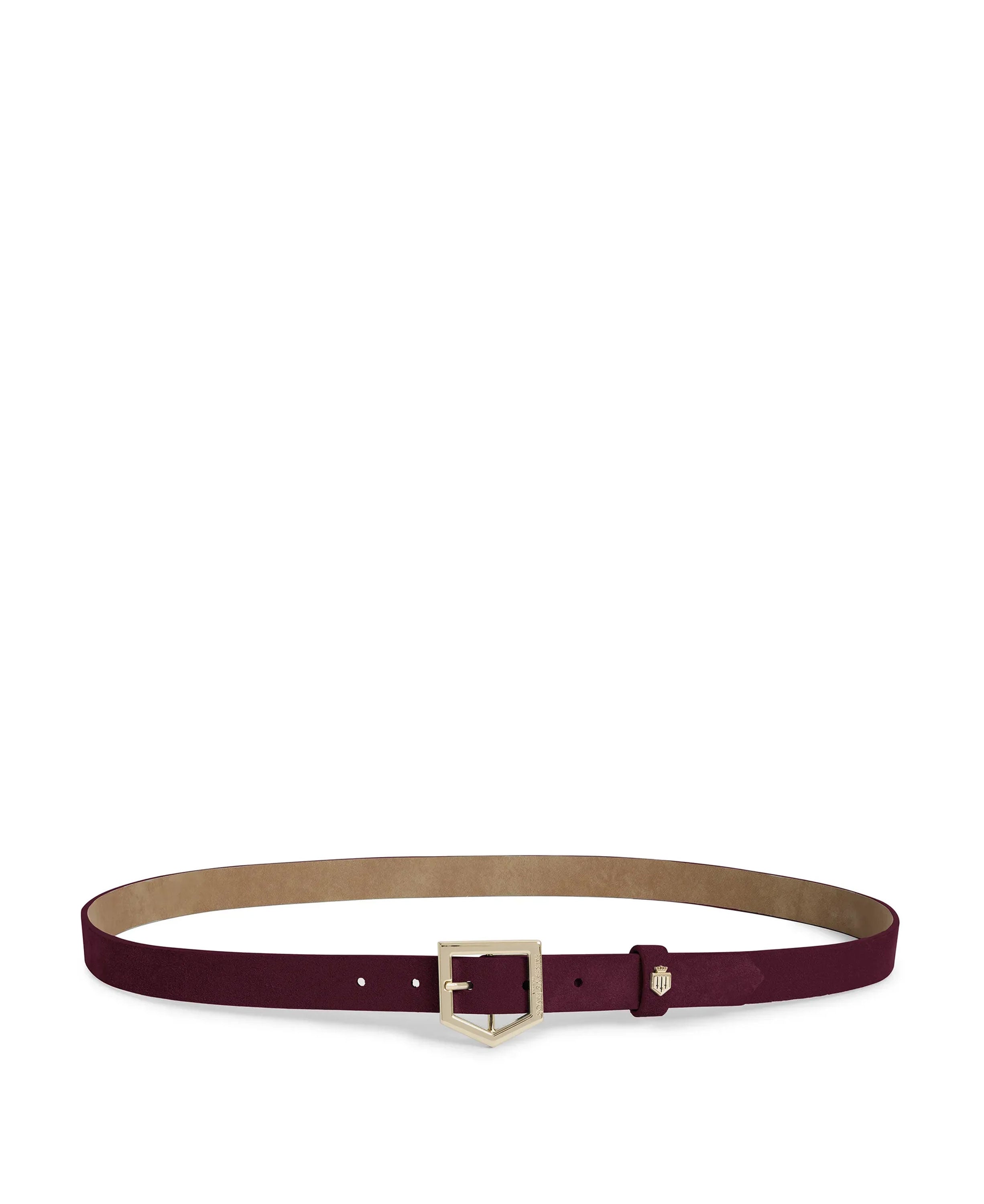 Sennowe Belt - Elderberry Suede
