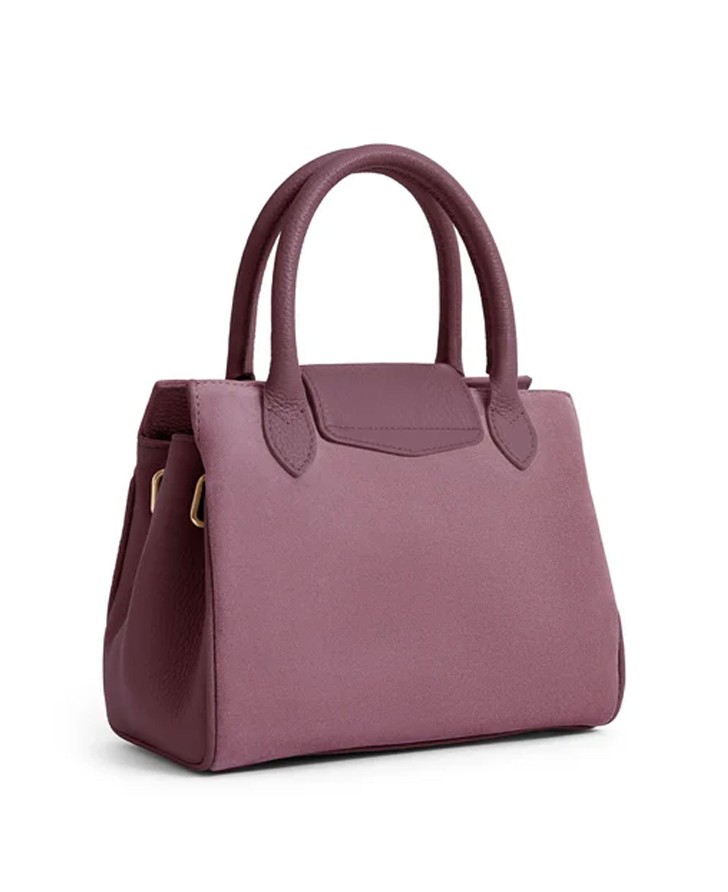 Mini Windsor Handbag - Heather Suede