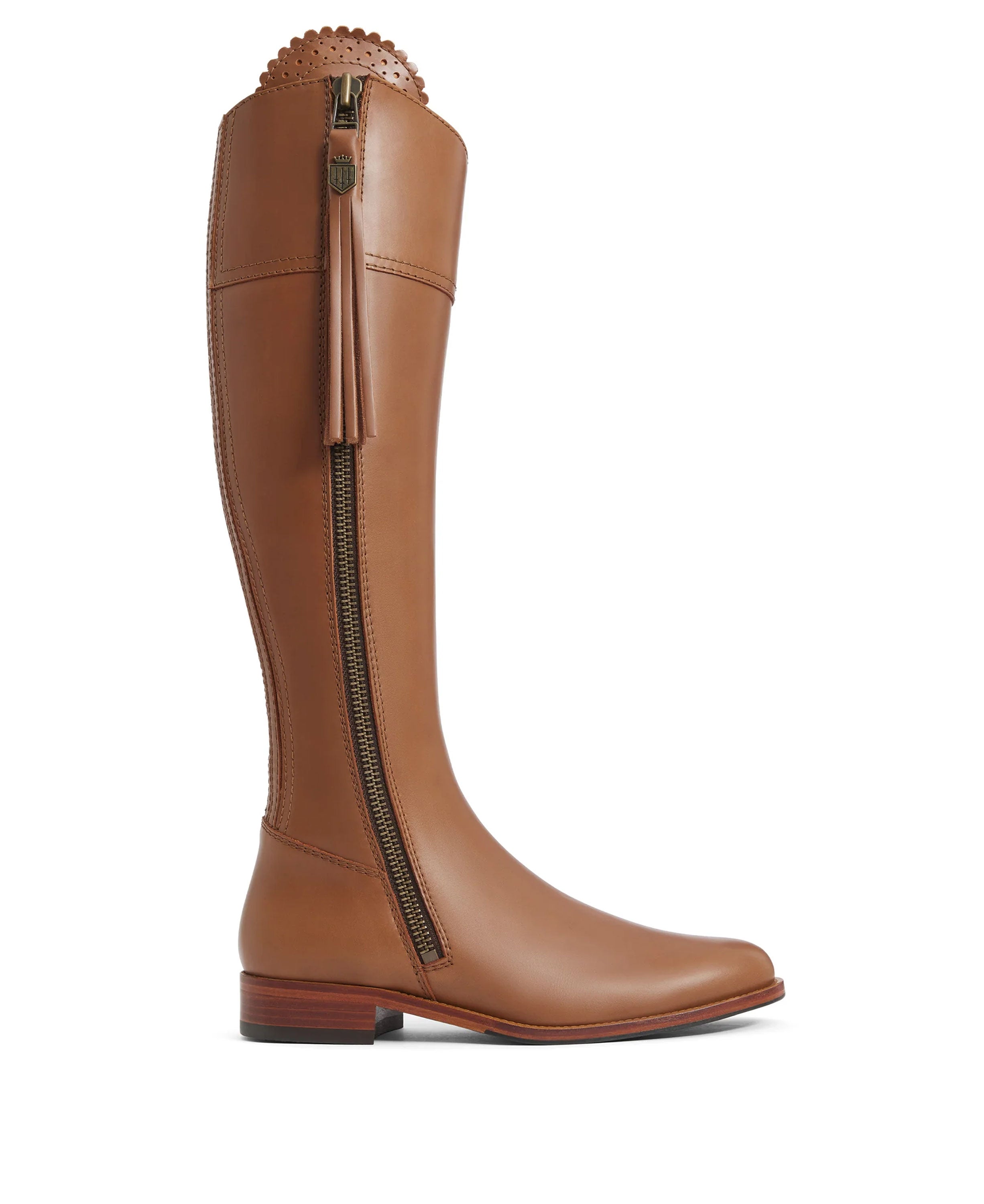 Landmark Fairfax And Favor Regina Boots in Tan Leather