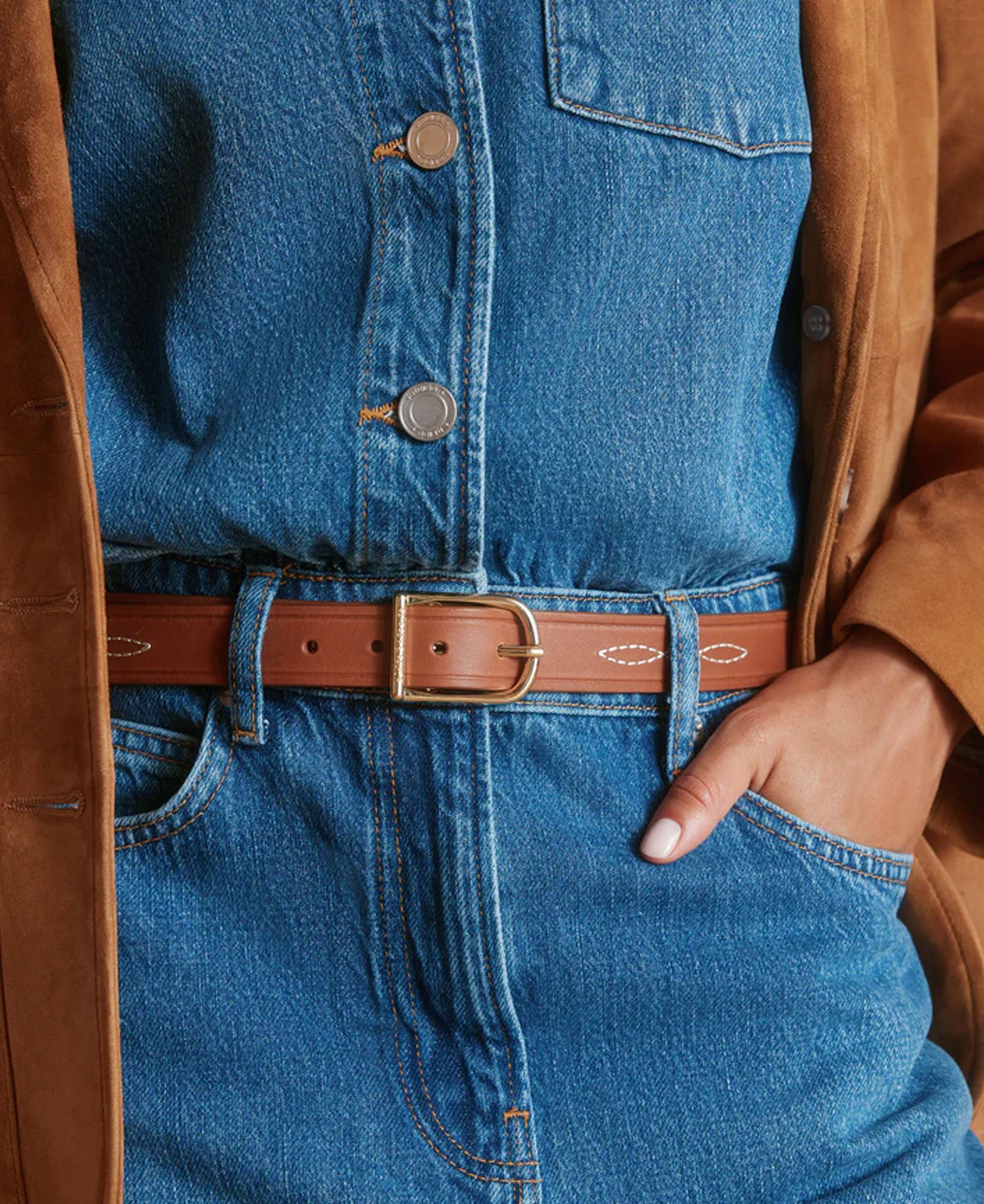 Rockingham Belt - Tan