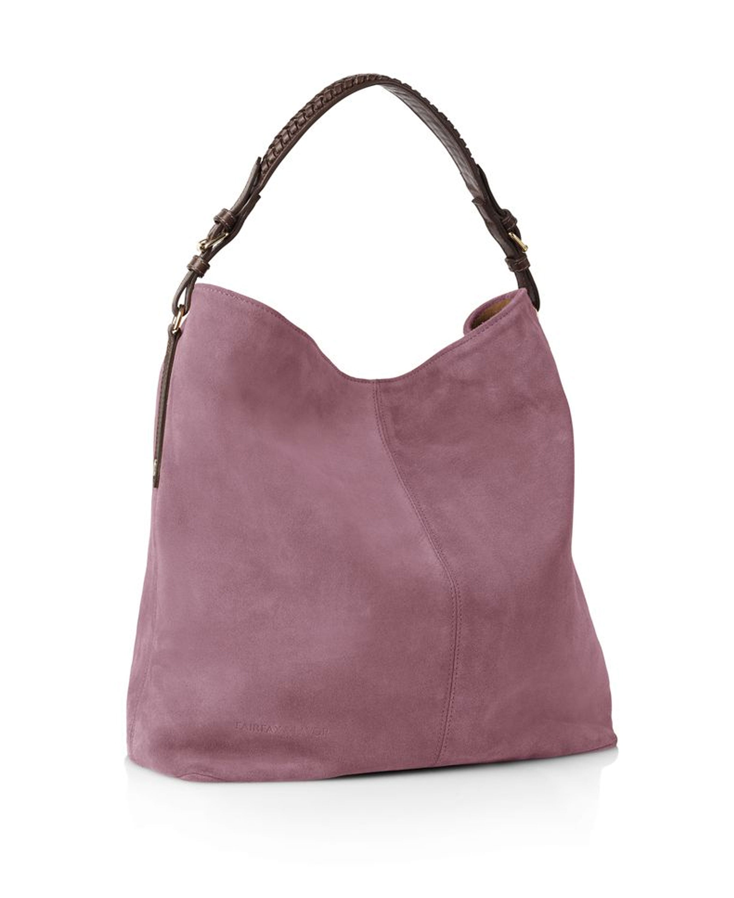 Tetbury Handbag - Heather Suede