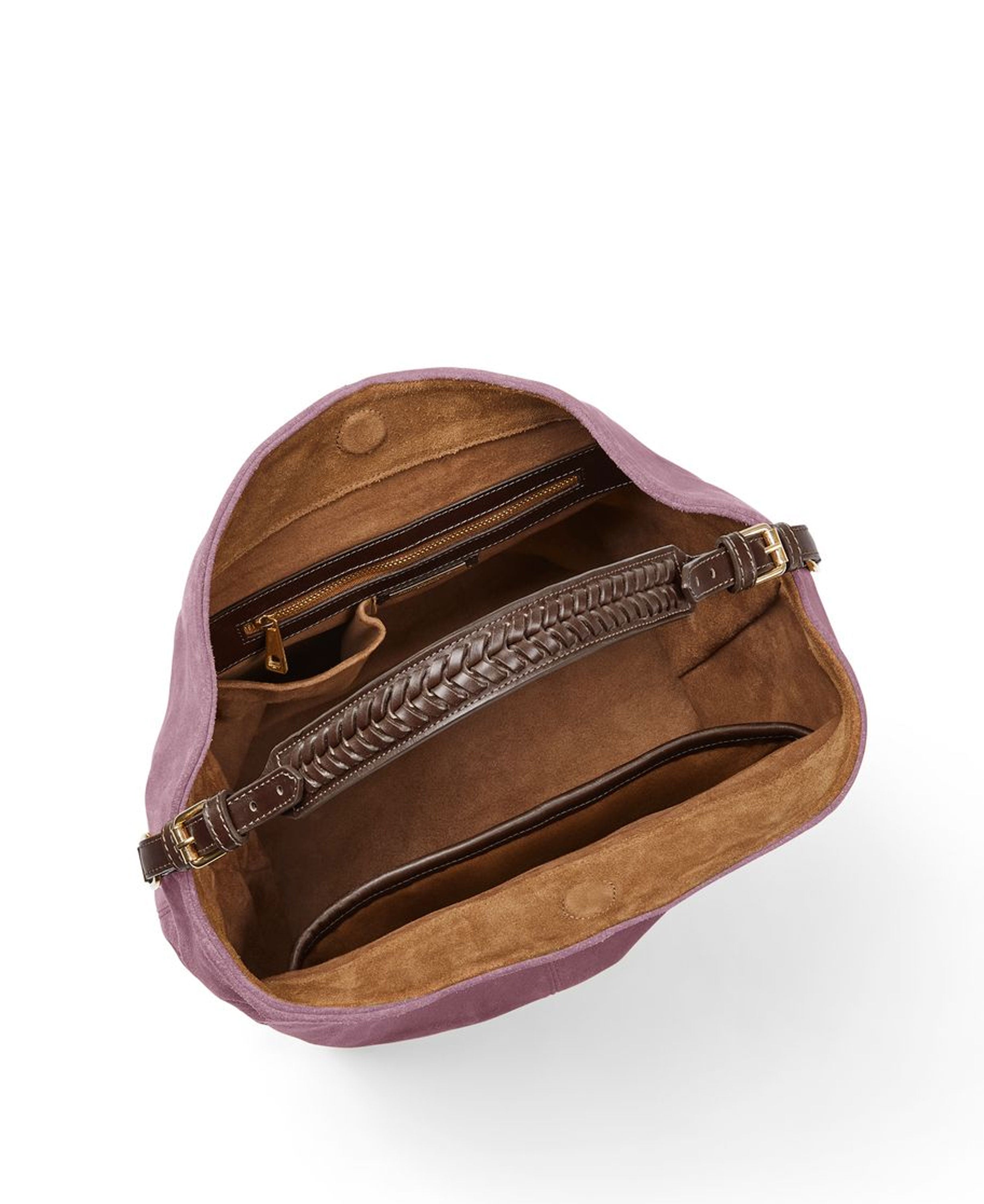 Tetbury Handbag - Heather Suede