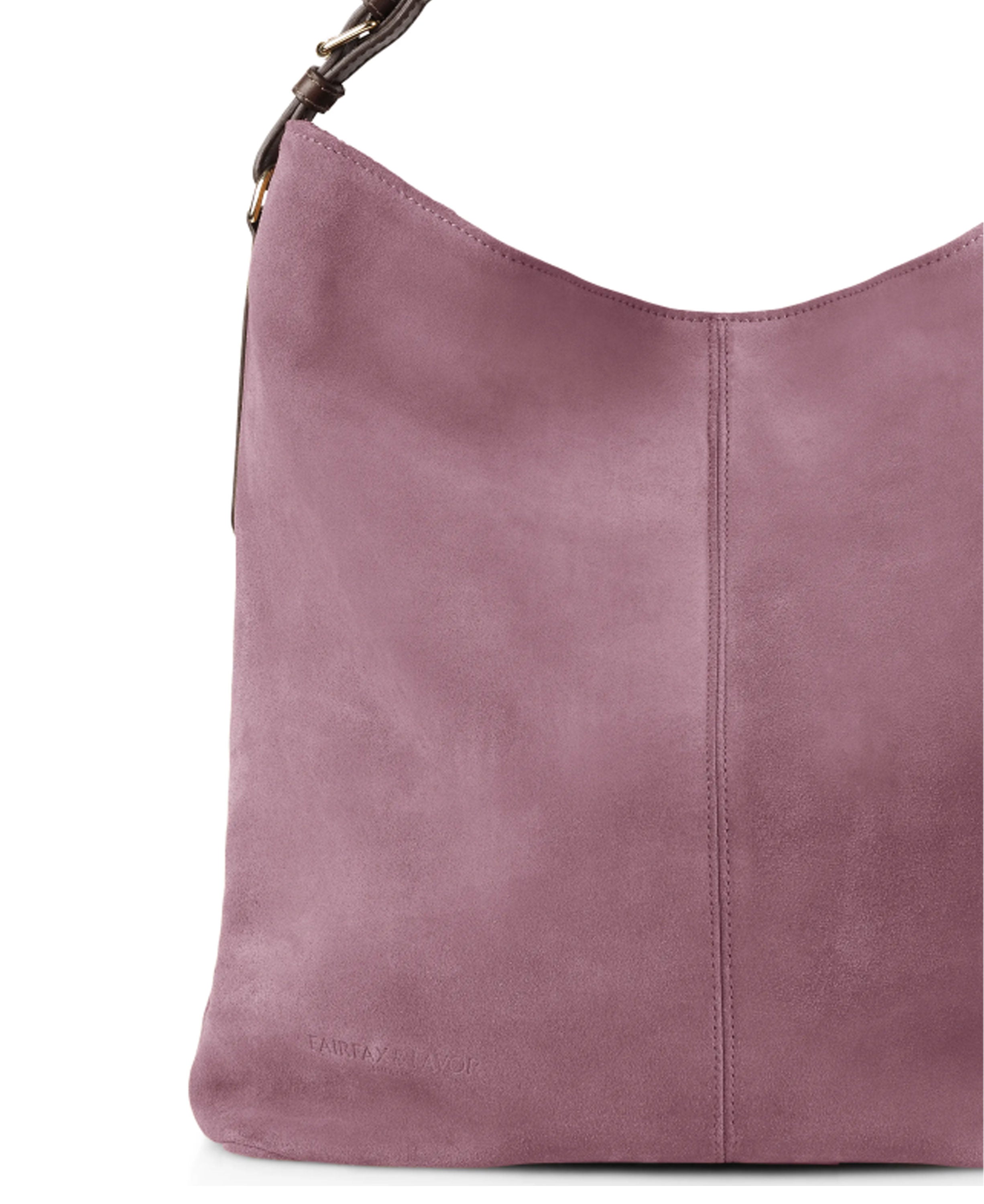 Tetbury Handbag - Heather Suede