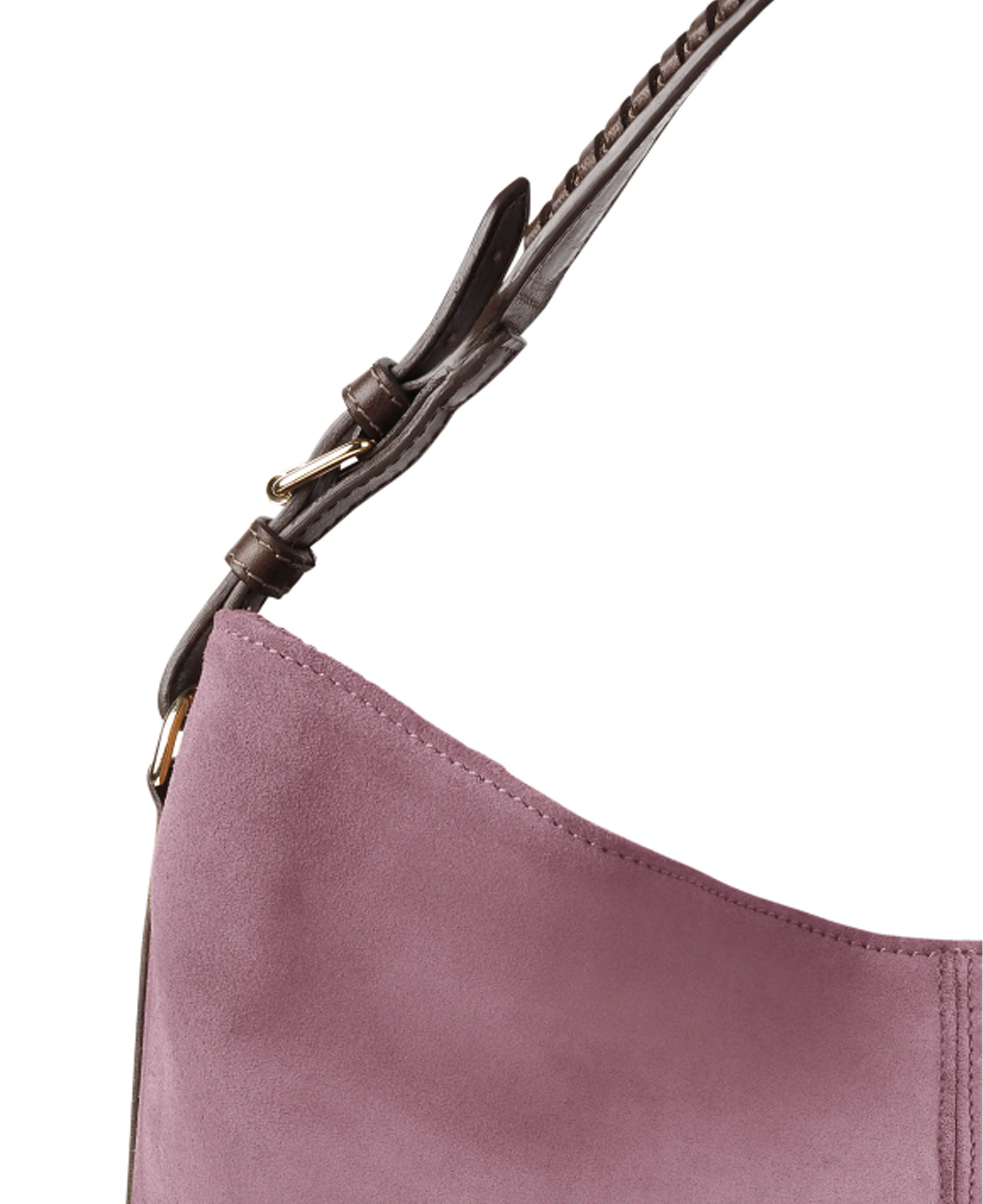 Tetbury Handbag - Heather Suede