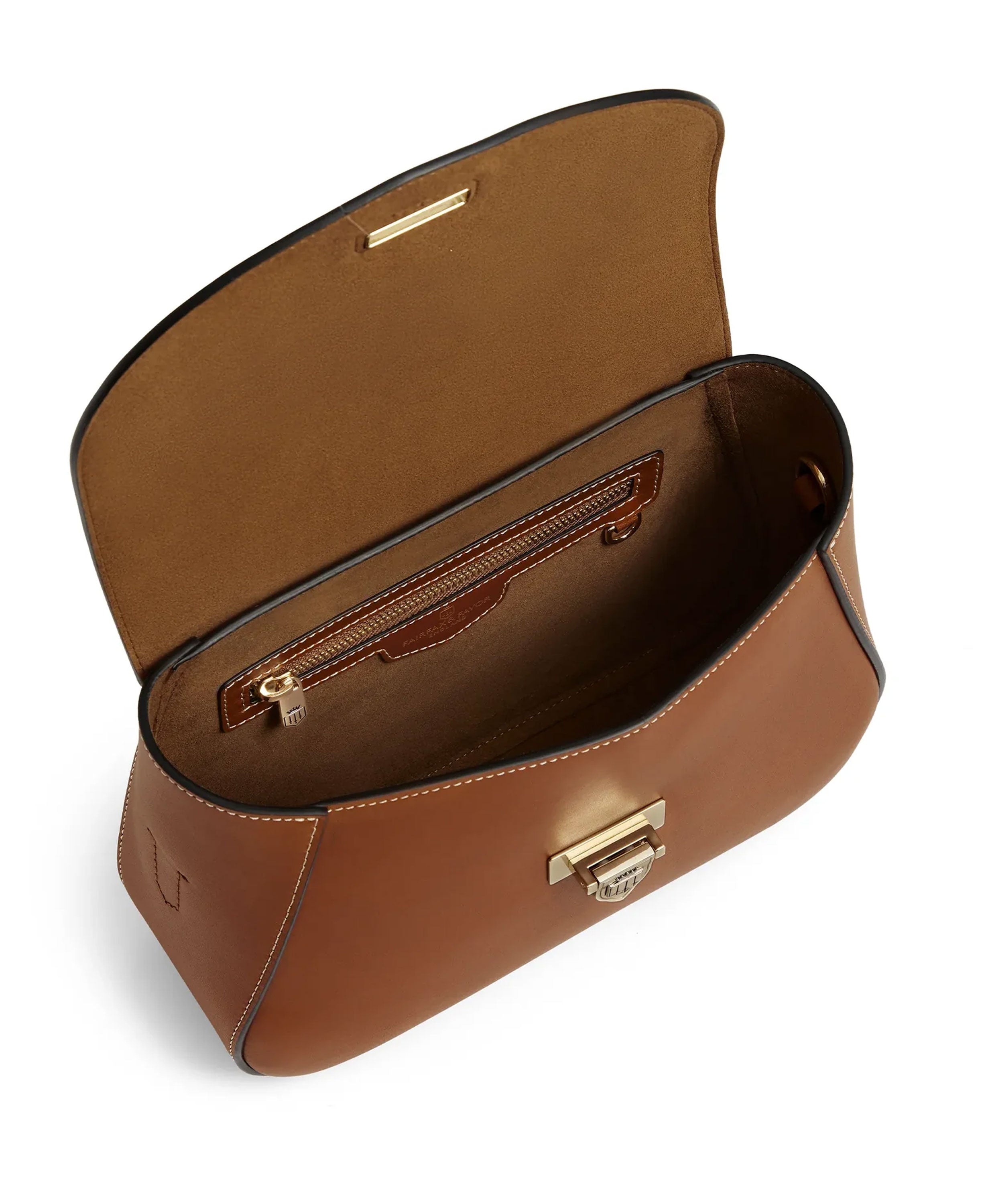Blenheim Handbag - Tan Leather