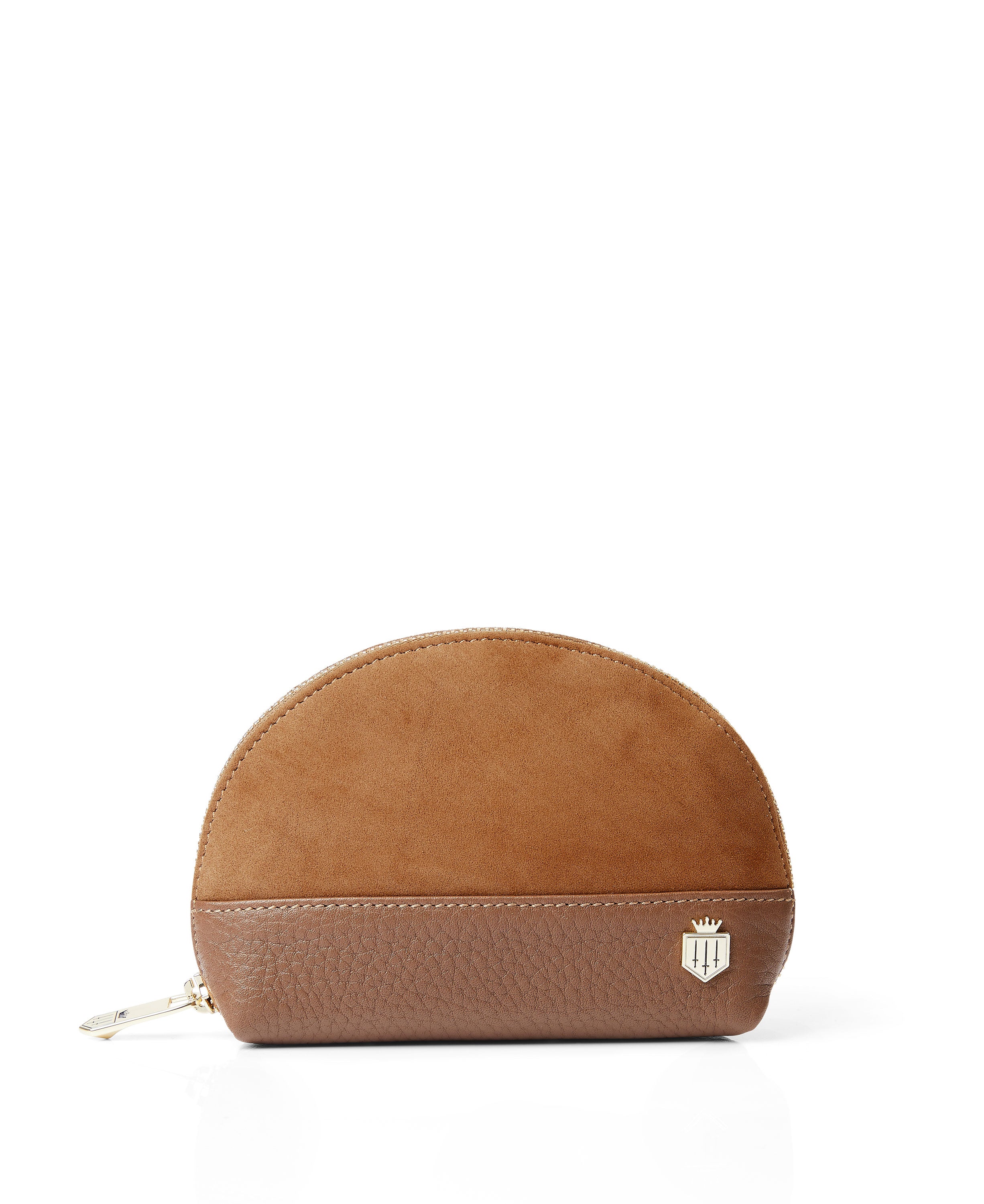 Chiltern Coin Purse - Tan Suede