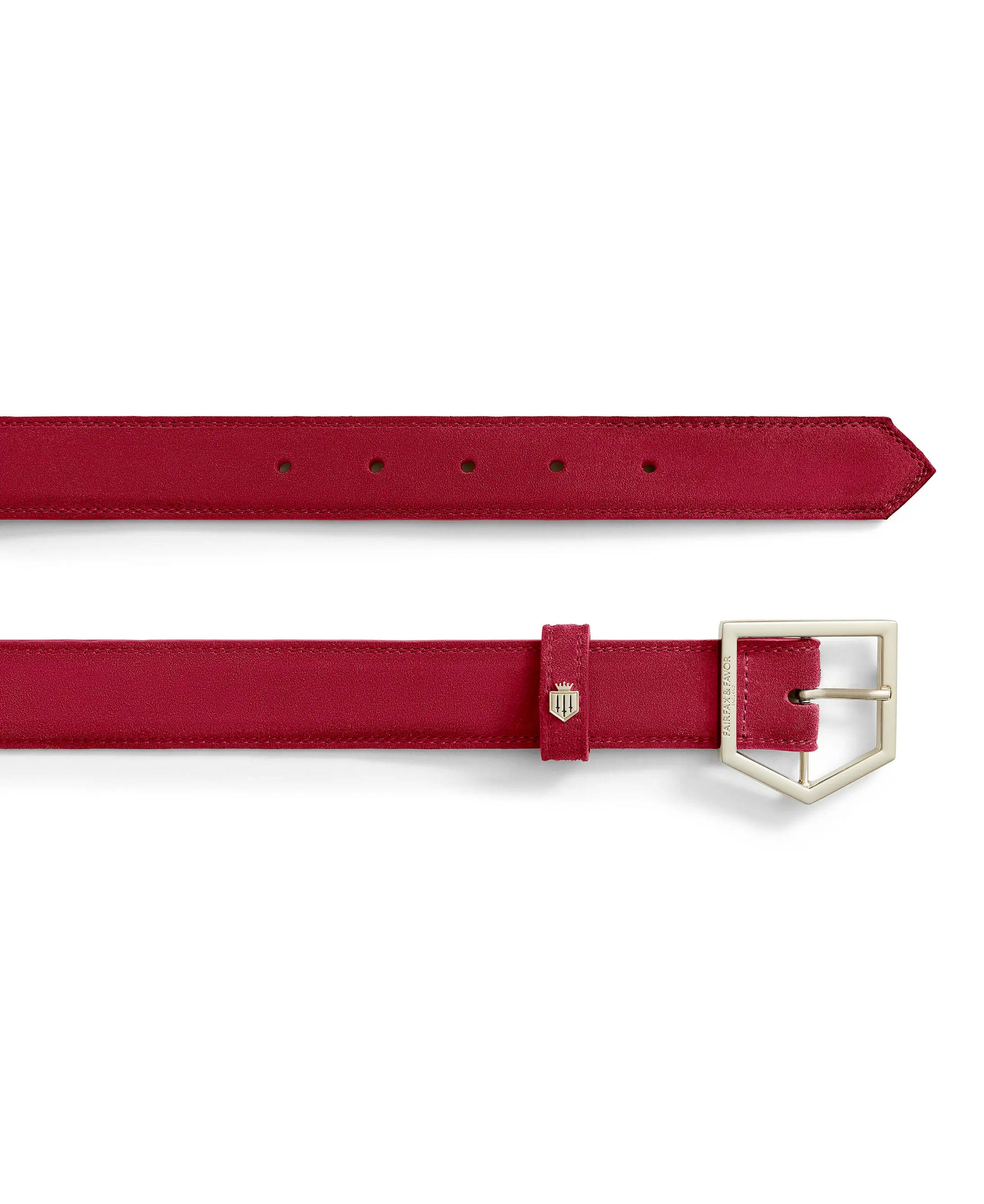 Felbrigg Belt - Cherry Suede