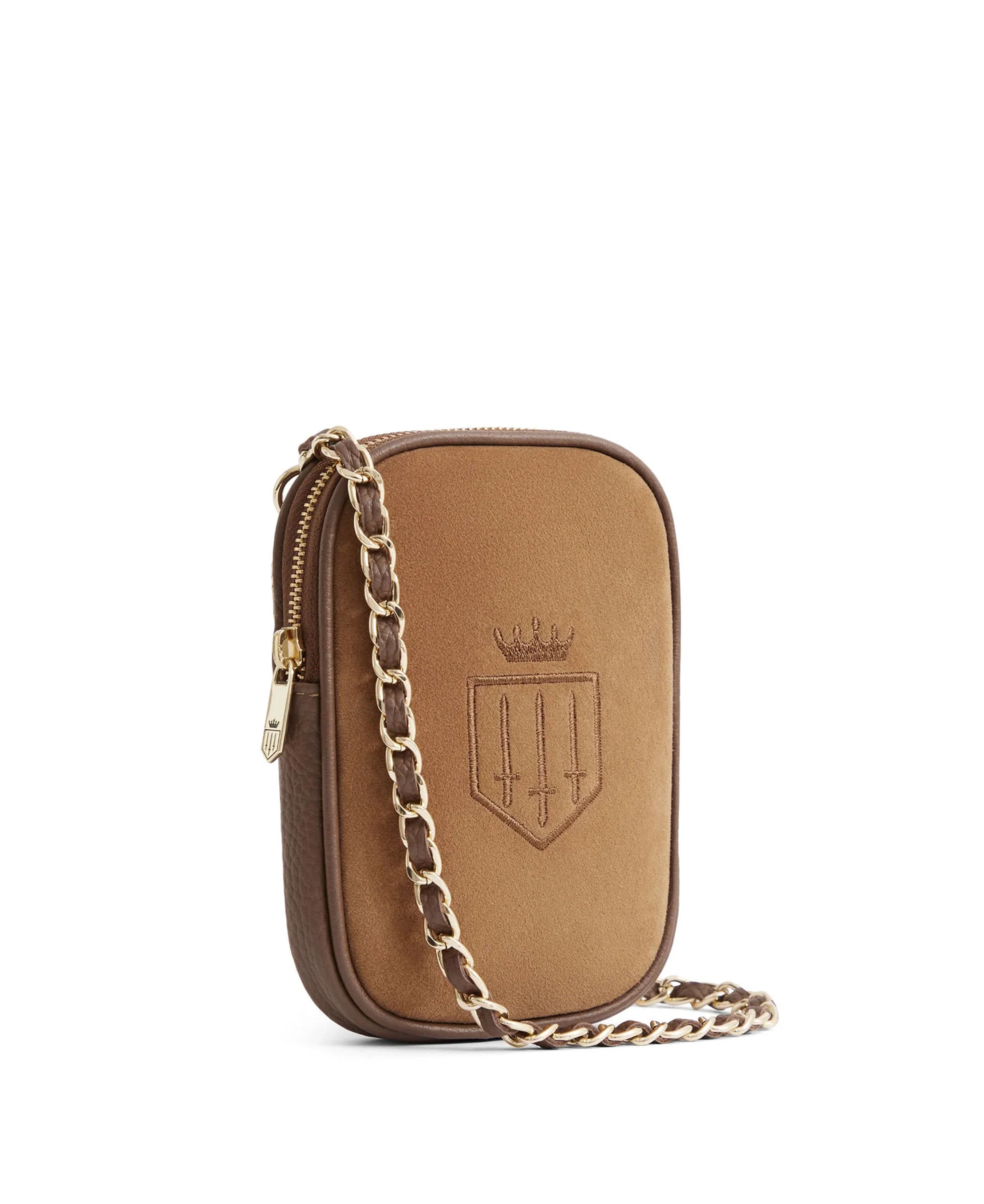 Mini Finsbury Cross Body Bag - Tan