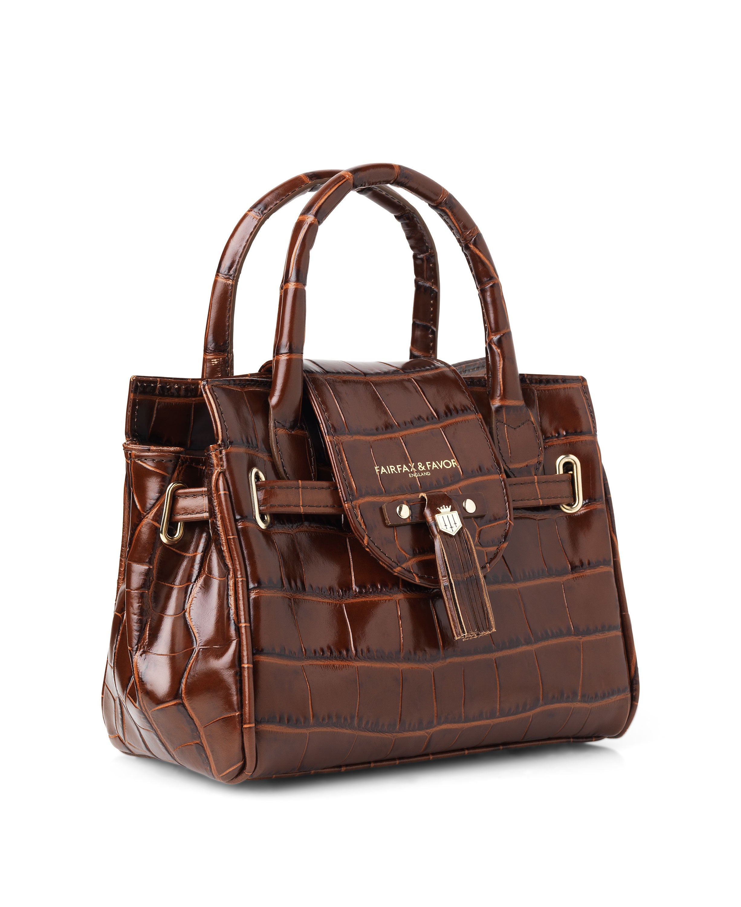 Mini Windsor Handbag - Conker