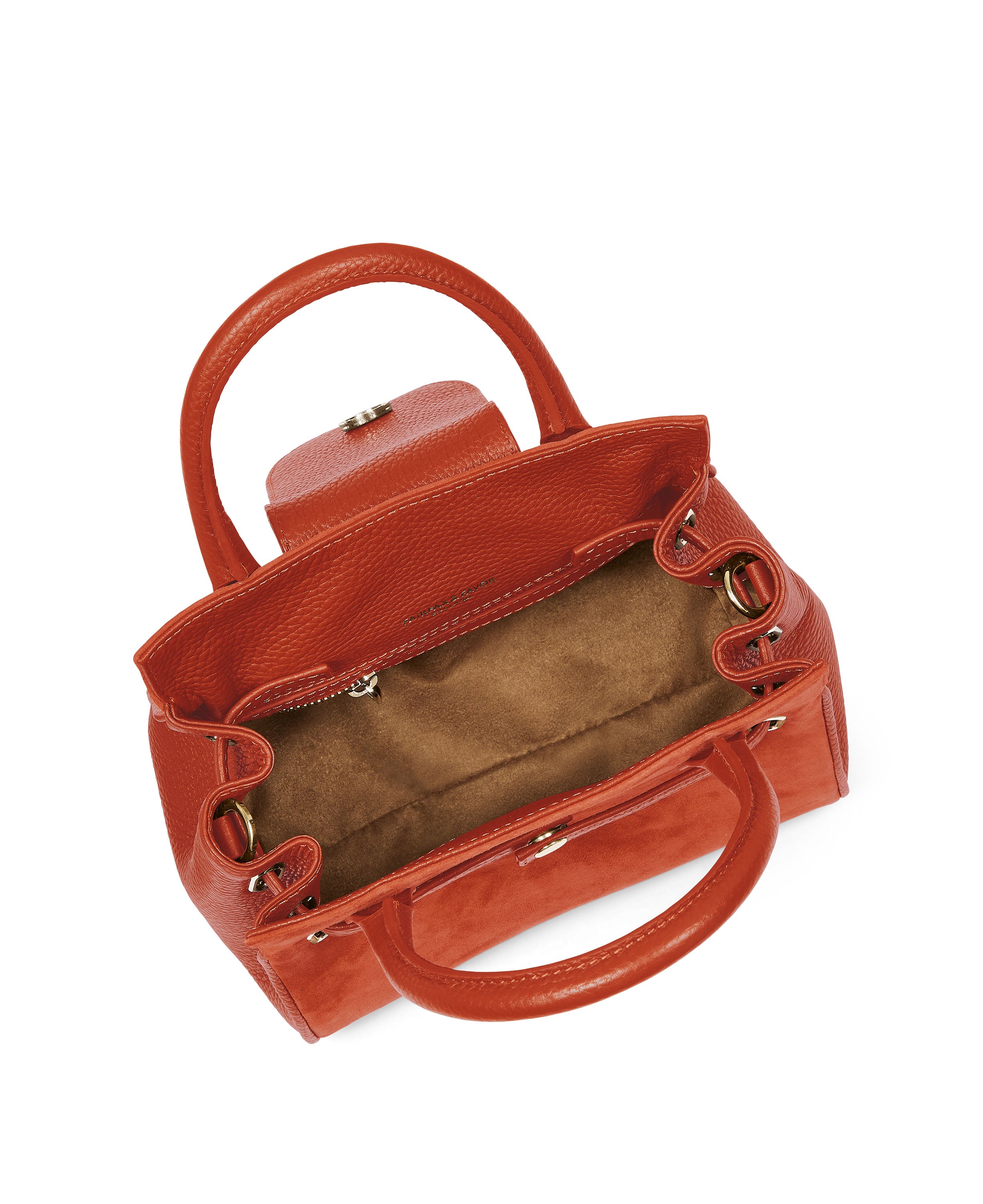 Mini Windsor Handbag - Sunset Orange
